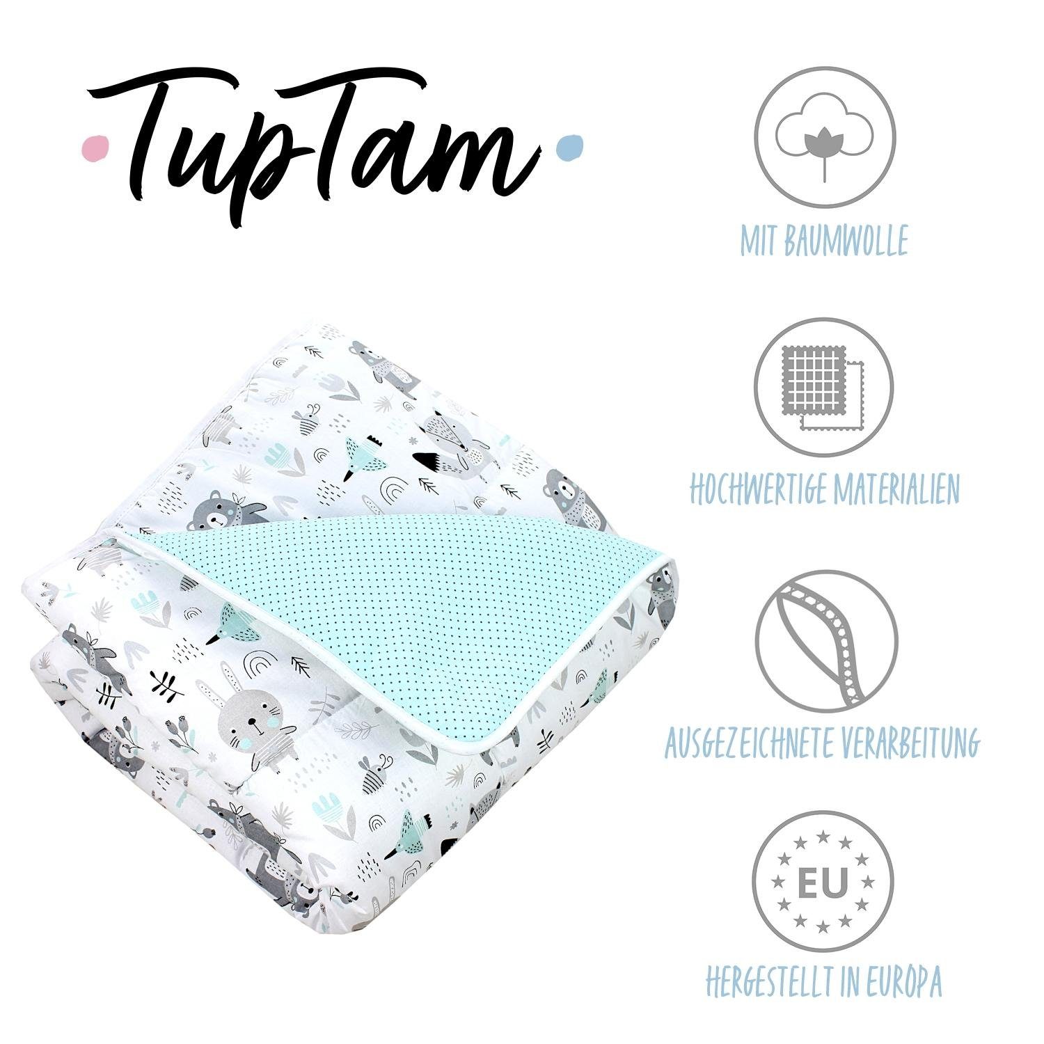 TupTam Spielmatte TupTam Baby Spielmatte Kinder Große Spieldecke Krabbeldec günstig online kaufen