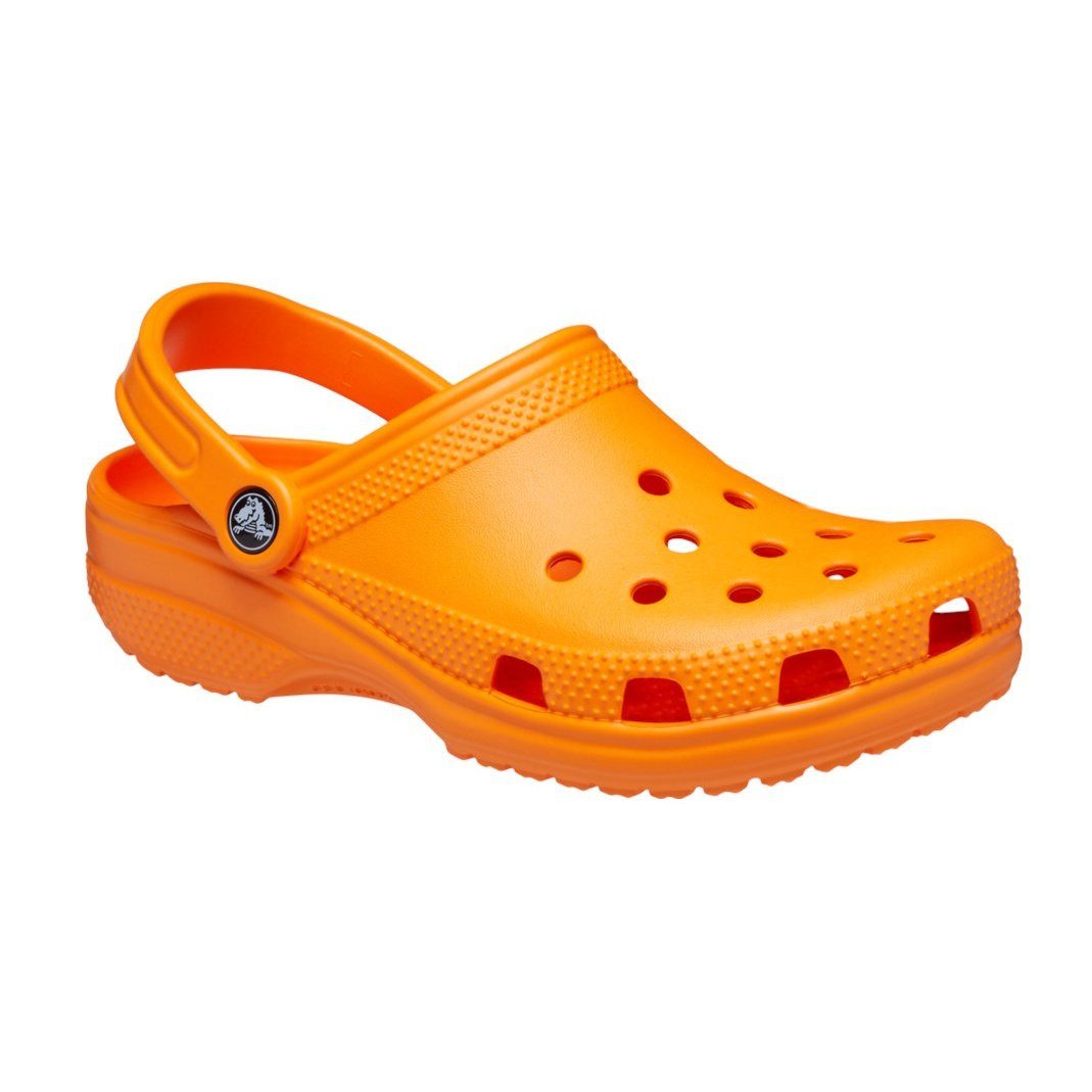 Crocs Sandale Classic Clog orange Damen Badeschuh günstig online kaufen
