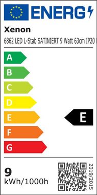 XENON LED Wandleuchte 6862 LED Leuchtstab Satiniert 0,63m Lang 1000Lumen IP20 Innen Violett, LED Röhre T8, Xenon