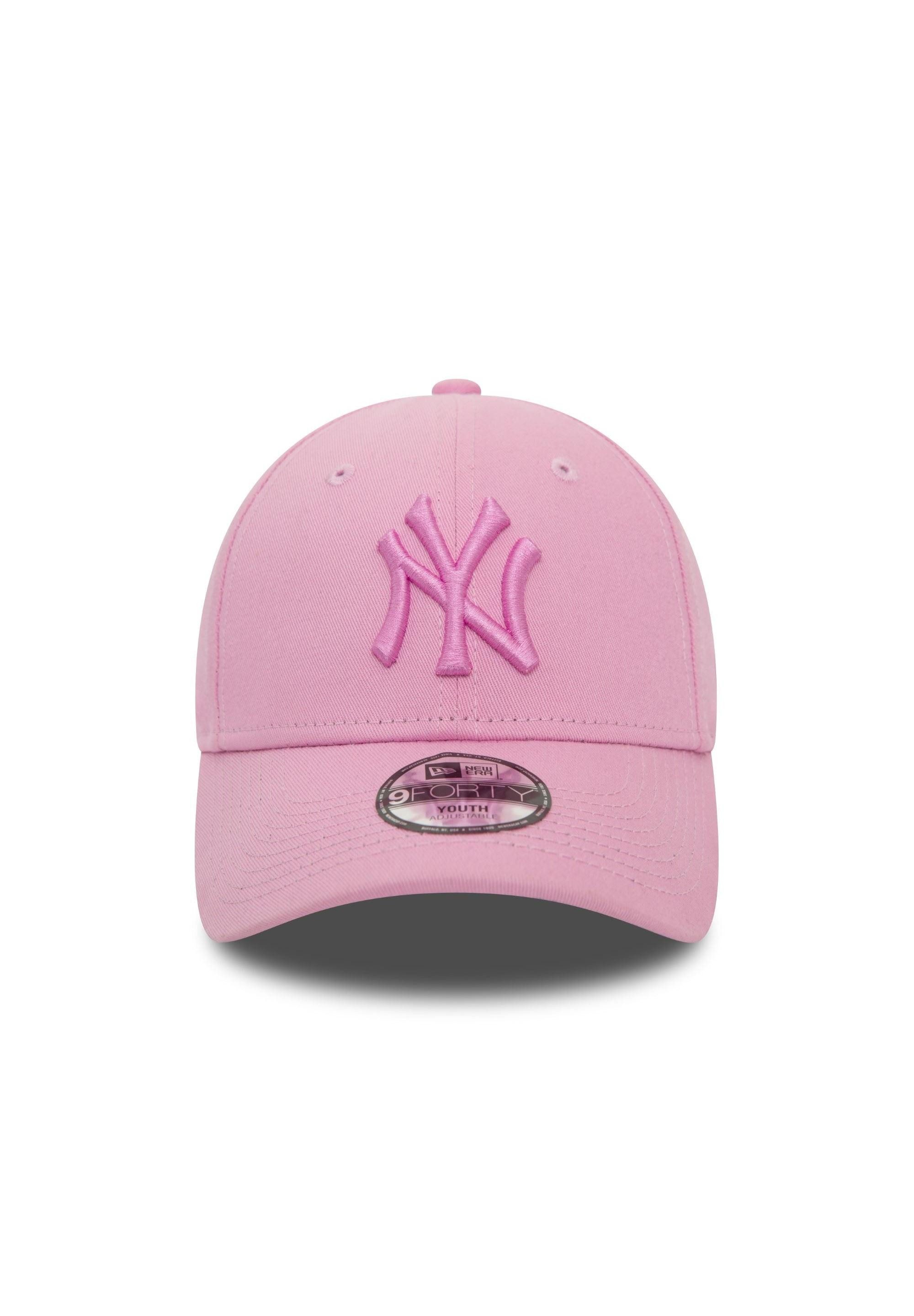 New Era Baseball Cap New York Yankees MLB League Essential Tonal Rosa 9Forty Verstellbare C (1-St)
