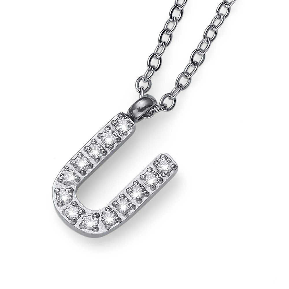 Oliver Weber Collier Anhänger Initial U (Set)