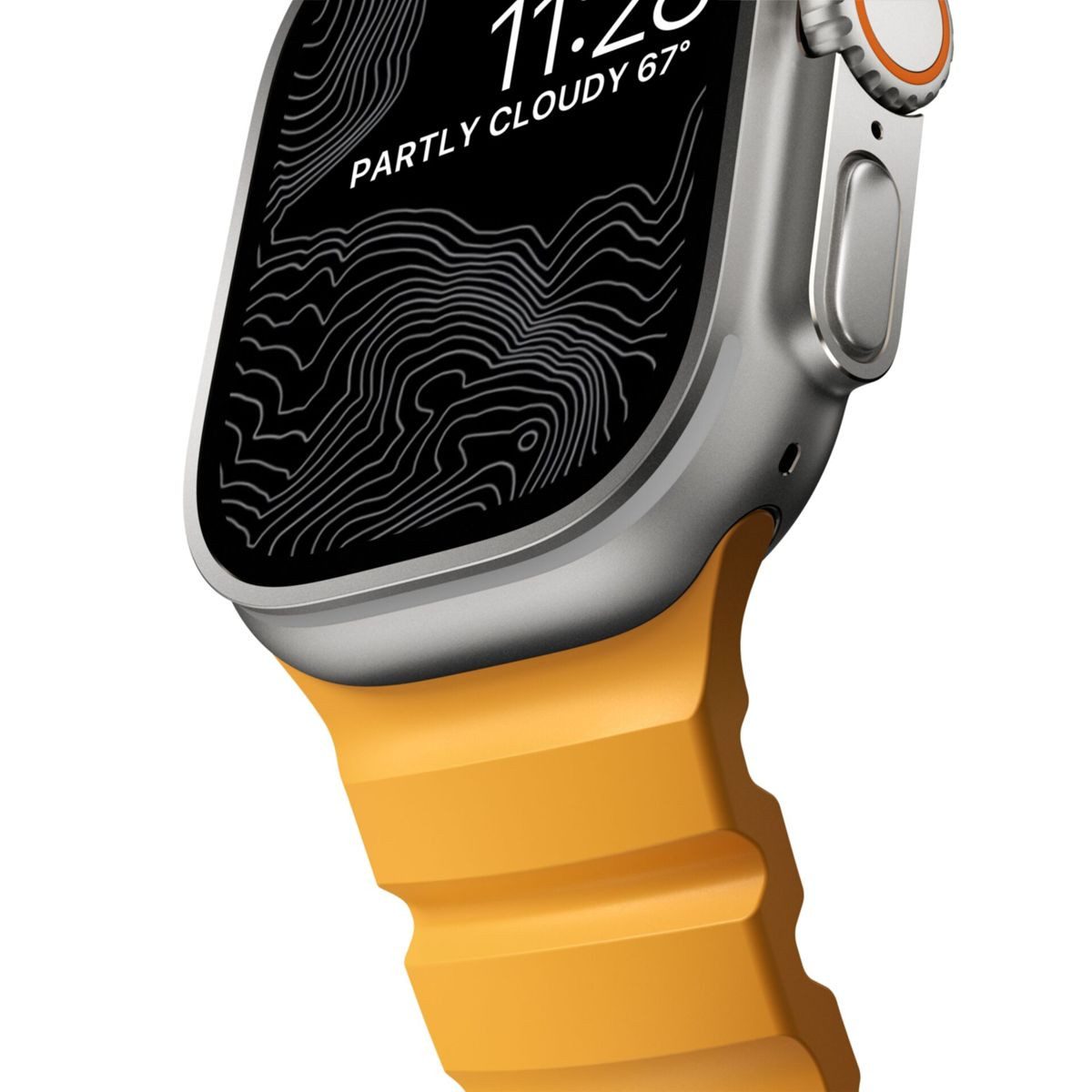 Nomad Smartwatch-Armband Rocky Point Band 42/44/45/ 49mm Sol Connector – Bild 5 von 5