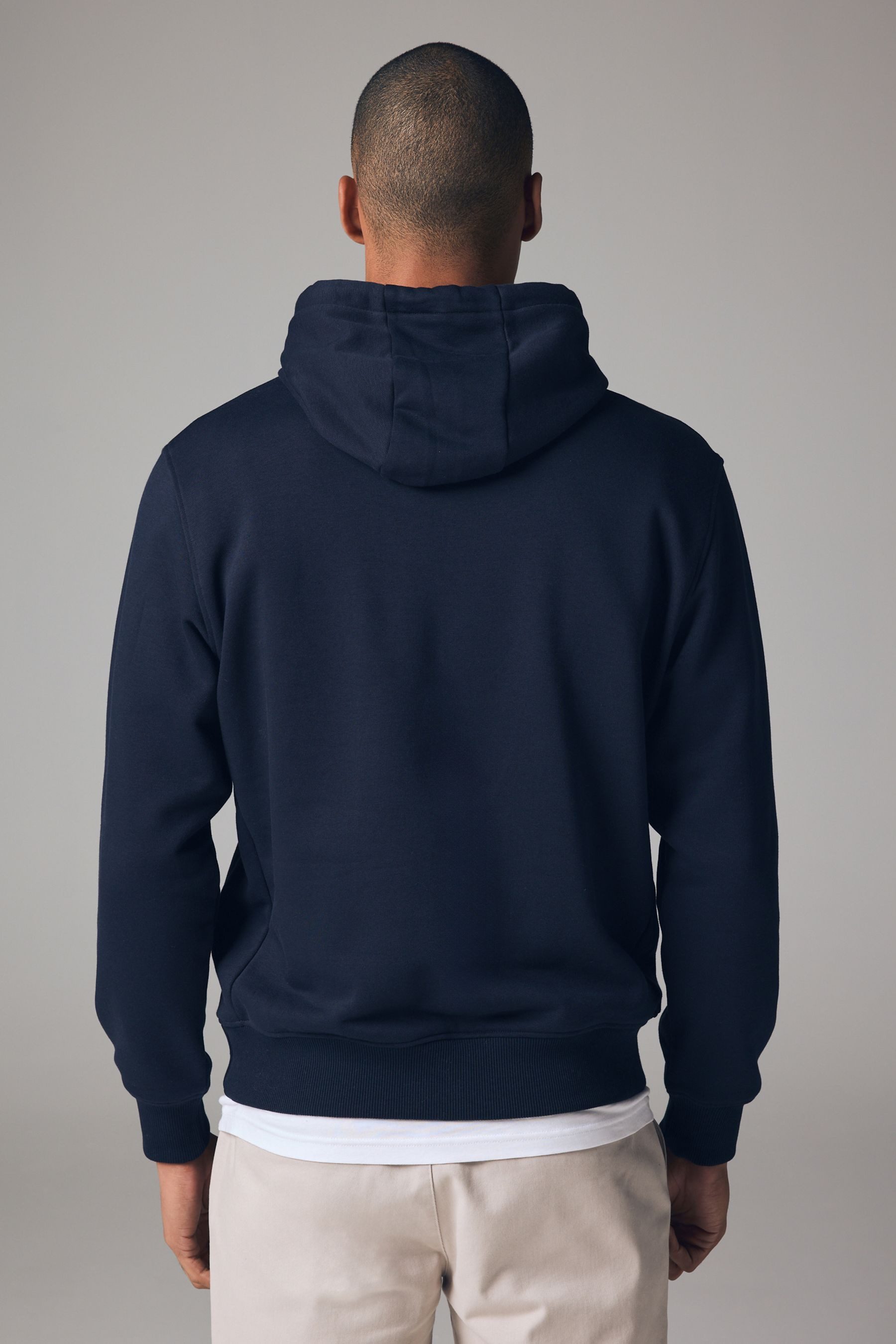 Next Kapuzensweatshirt Premium-Hoodie aus Jersey mit hohem Baumwollanteil (1-tlg)