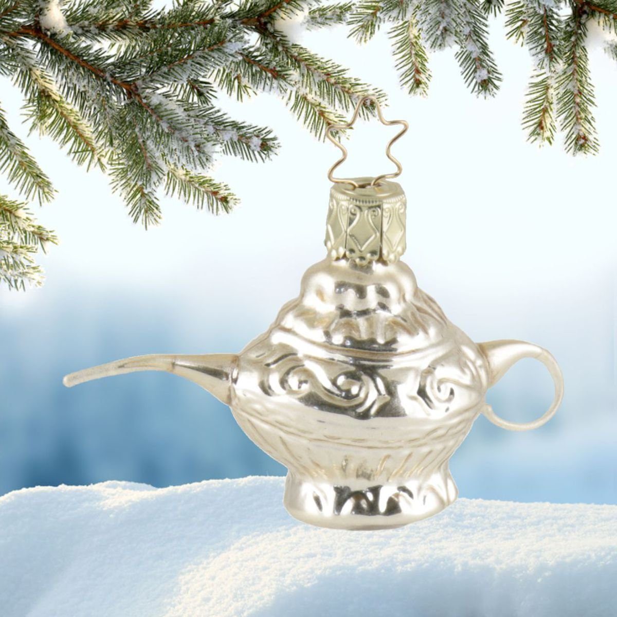 INGE-GLAS® Wunderlampe Christbaumschmuck INGE-GLAS (1-tlg) Weihnachts-Hänger