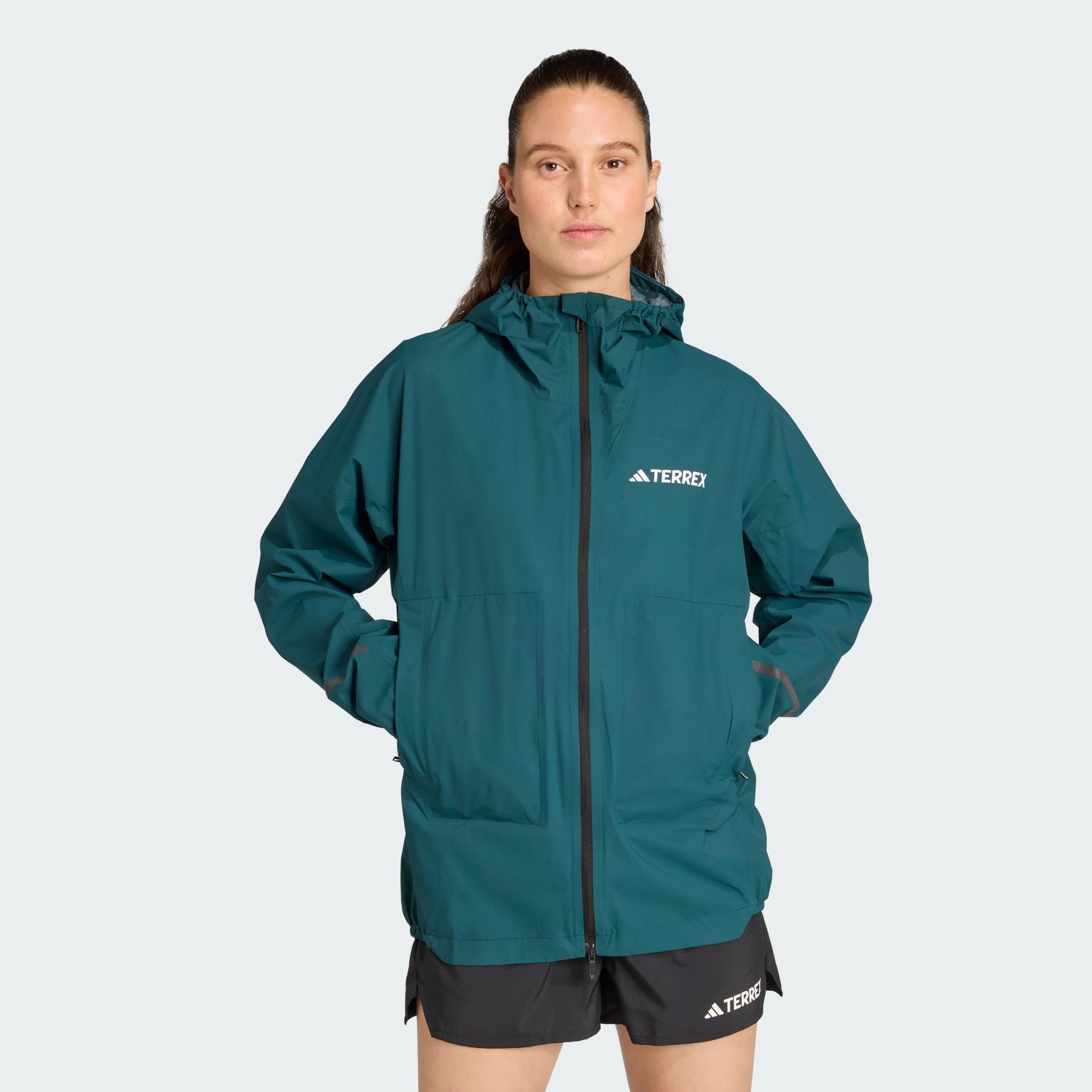 adidas TERREX Daunenjacke TERREX XPERIOR 2.5 LAYER LIGHT CLIMAPROOF JACKE (1-St)
