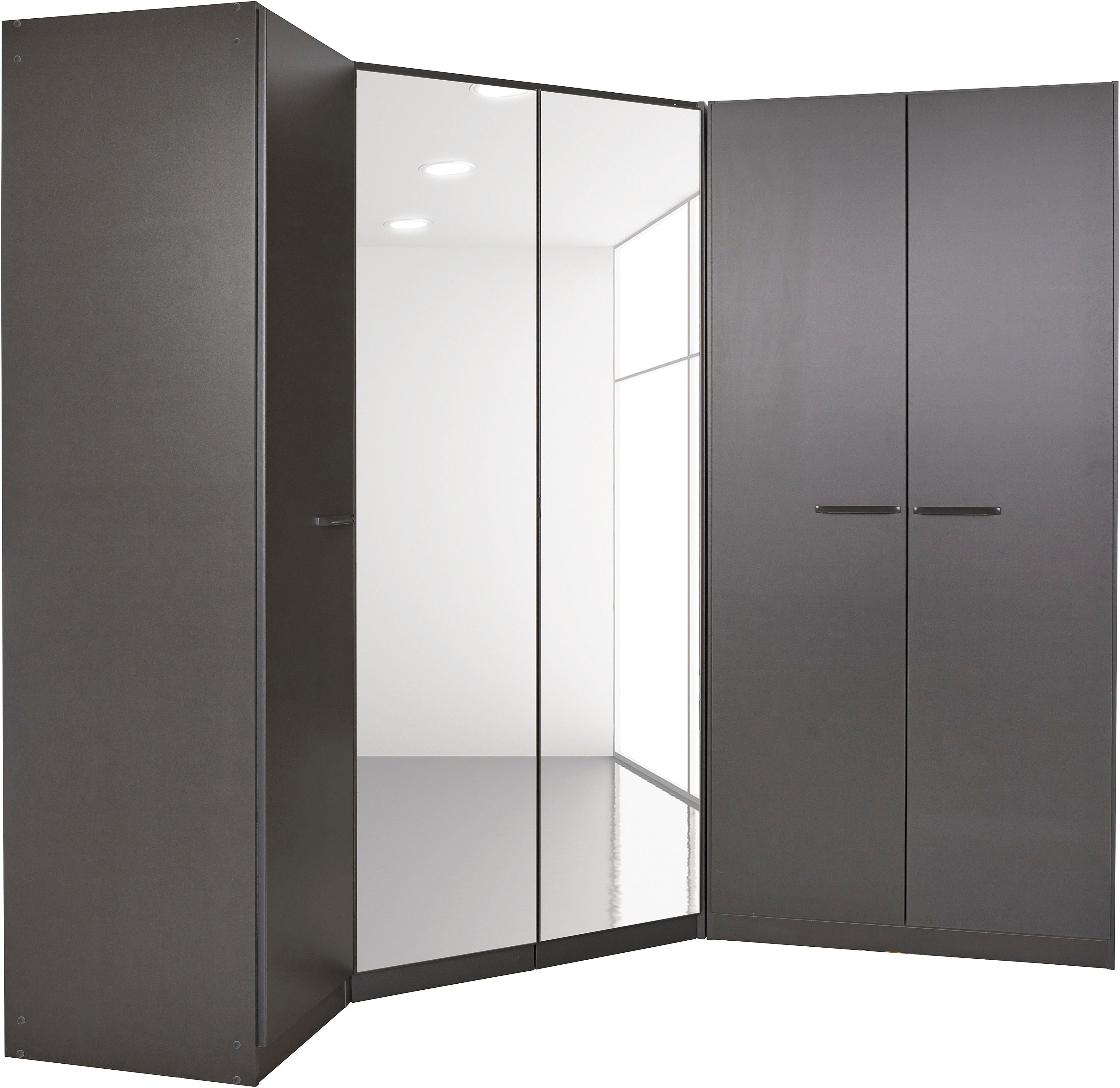 rauch Schrank-Set Kleiderschrank Schrank Garderobe Wäscheschrank VANDOR, (Set), 5-türig mit viel Stauraum, Schränke einzeln stellbar MADE IN GERMANY – Bild 2 von 5