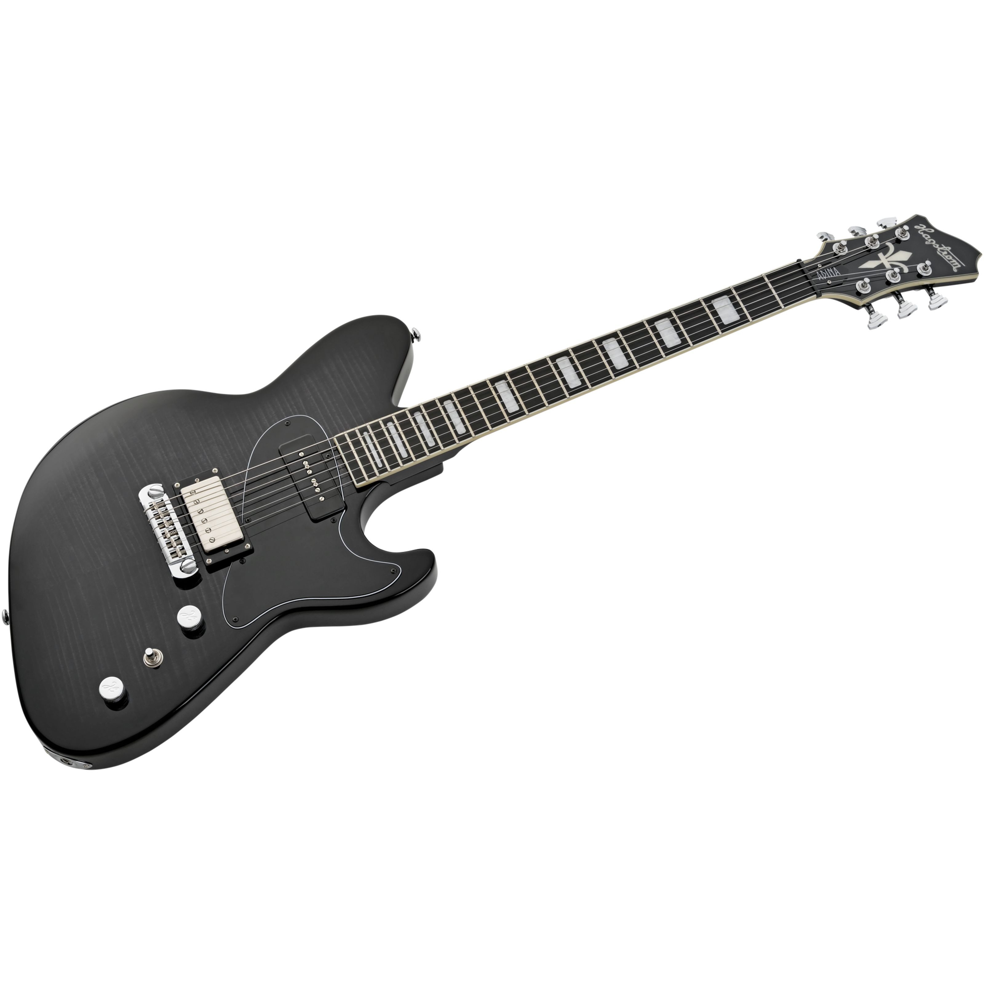Hagstrom E-Gitarre, E-Gitarren, Andere Modelle, Adina Dark Storm - E-Gitarre