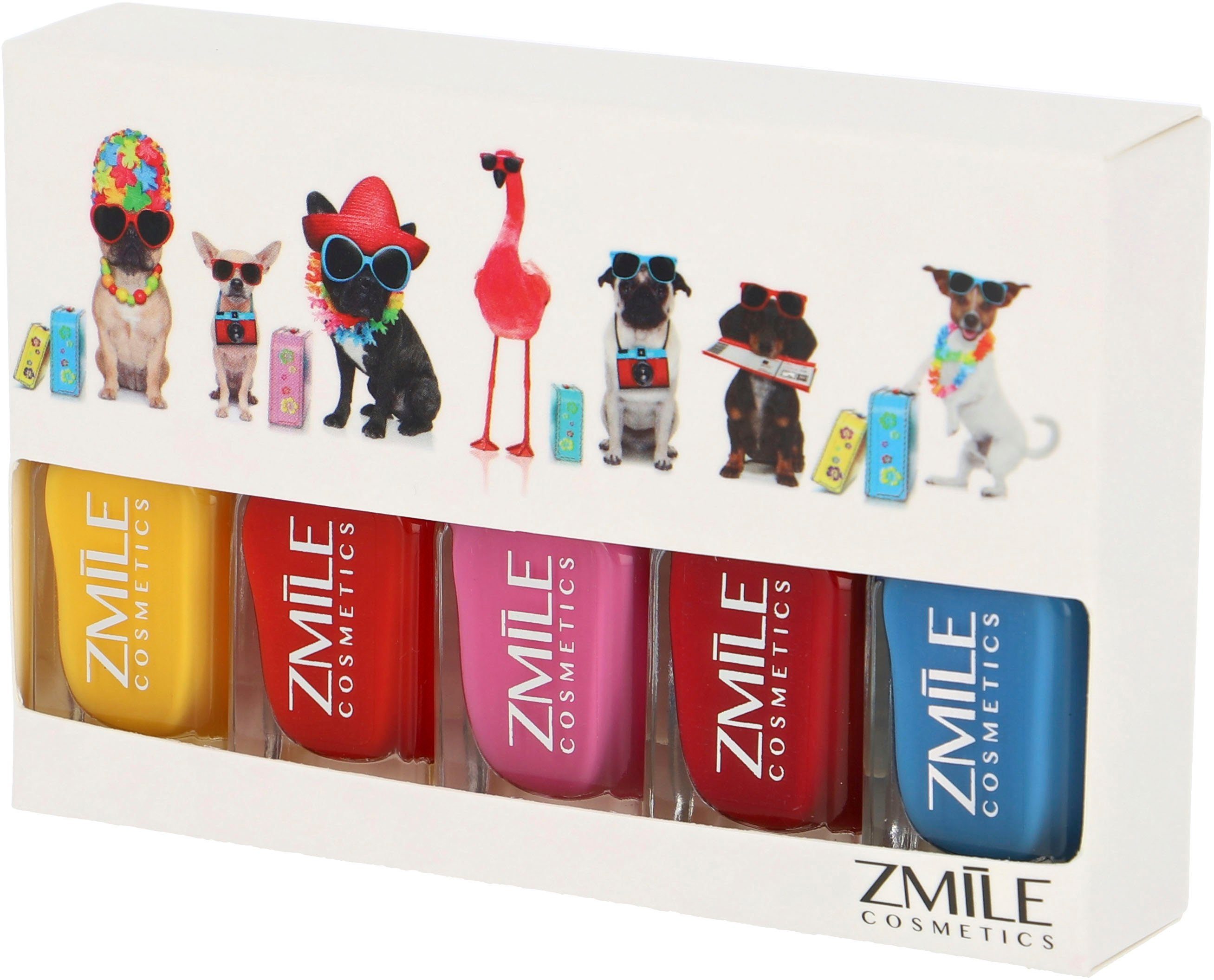 5-tlg. Polish Nail Like 'Summer Gel Vacation', COSMETICS Nagellack-Set Set ZMILE