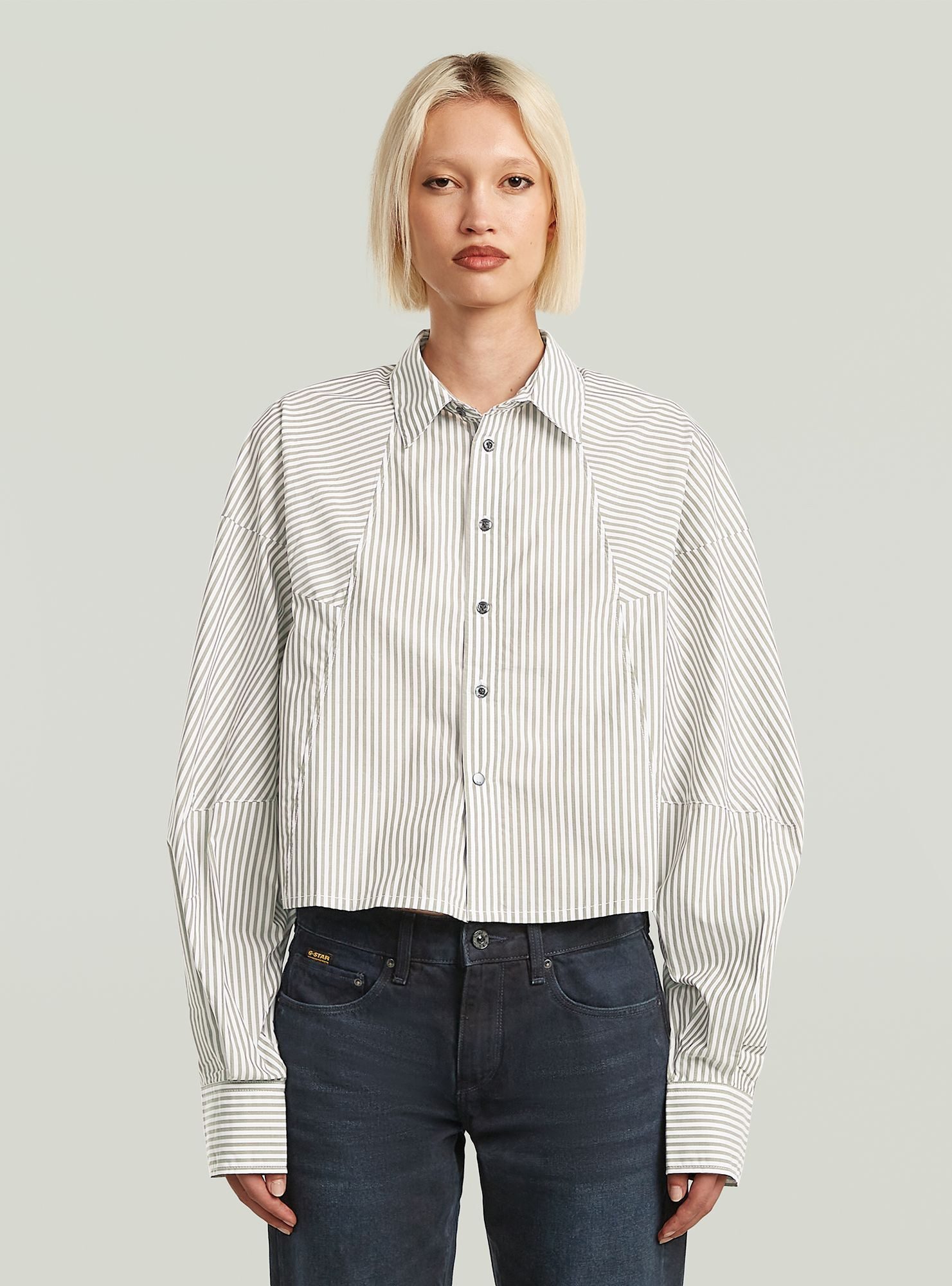 G-STAR Langarmshirt Macro Balloon Shirt
