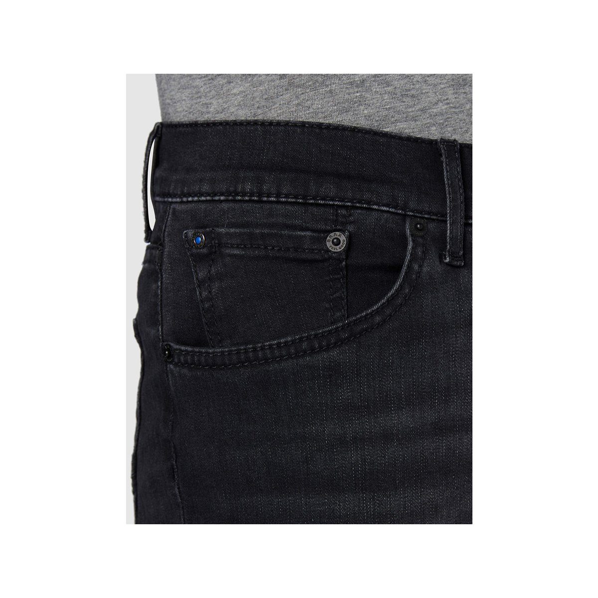 uni (1-tlg) Brax black Straight-Jeans regular