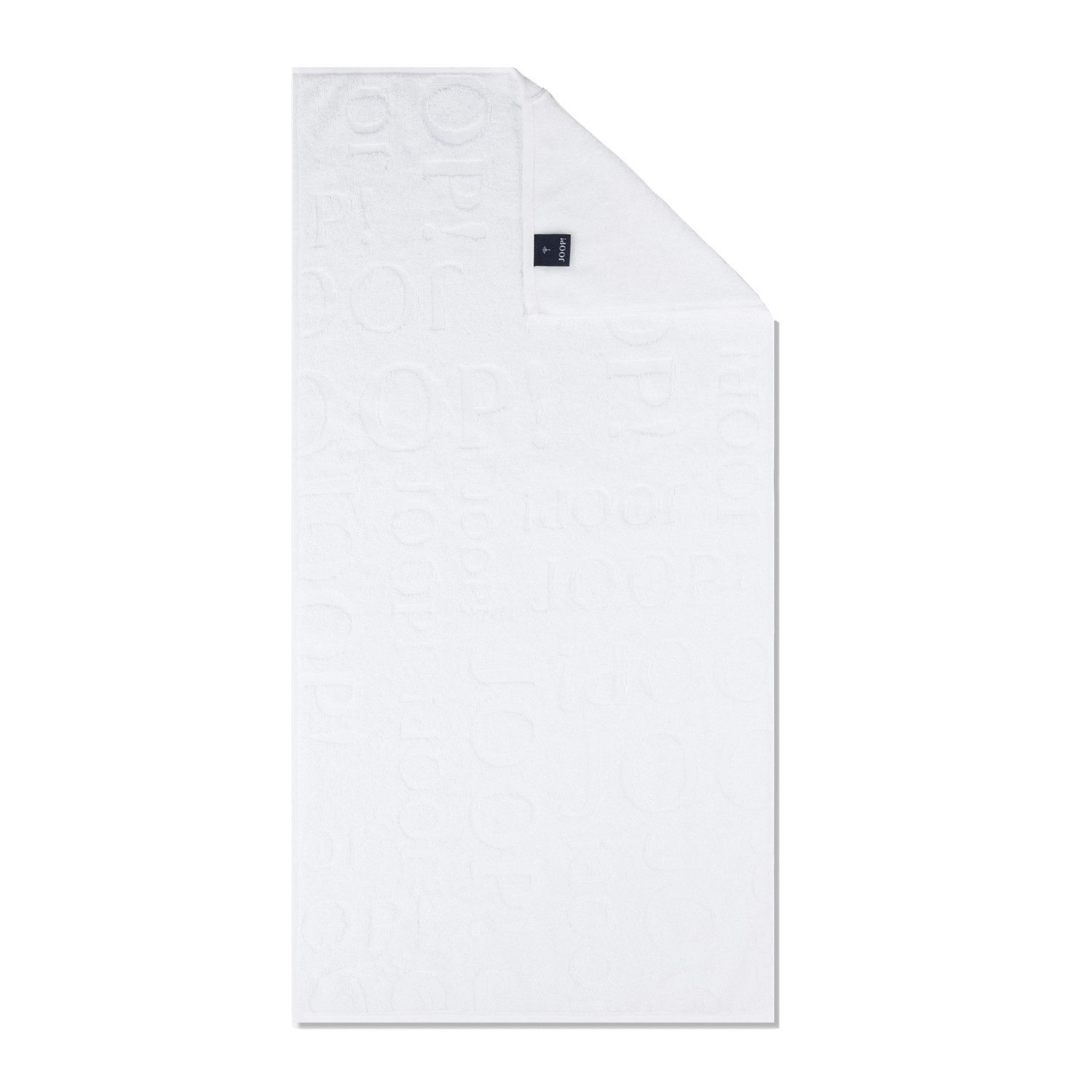 JOOP! Handtuch Joop! Handtuch Duschtuch Gästetuch Selection 1711-600 weiß, Walkfrottier (1-St), 100% Baumwolle