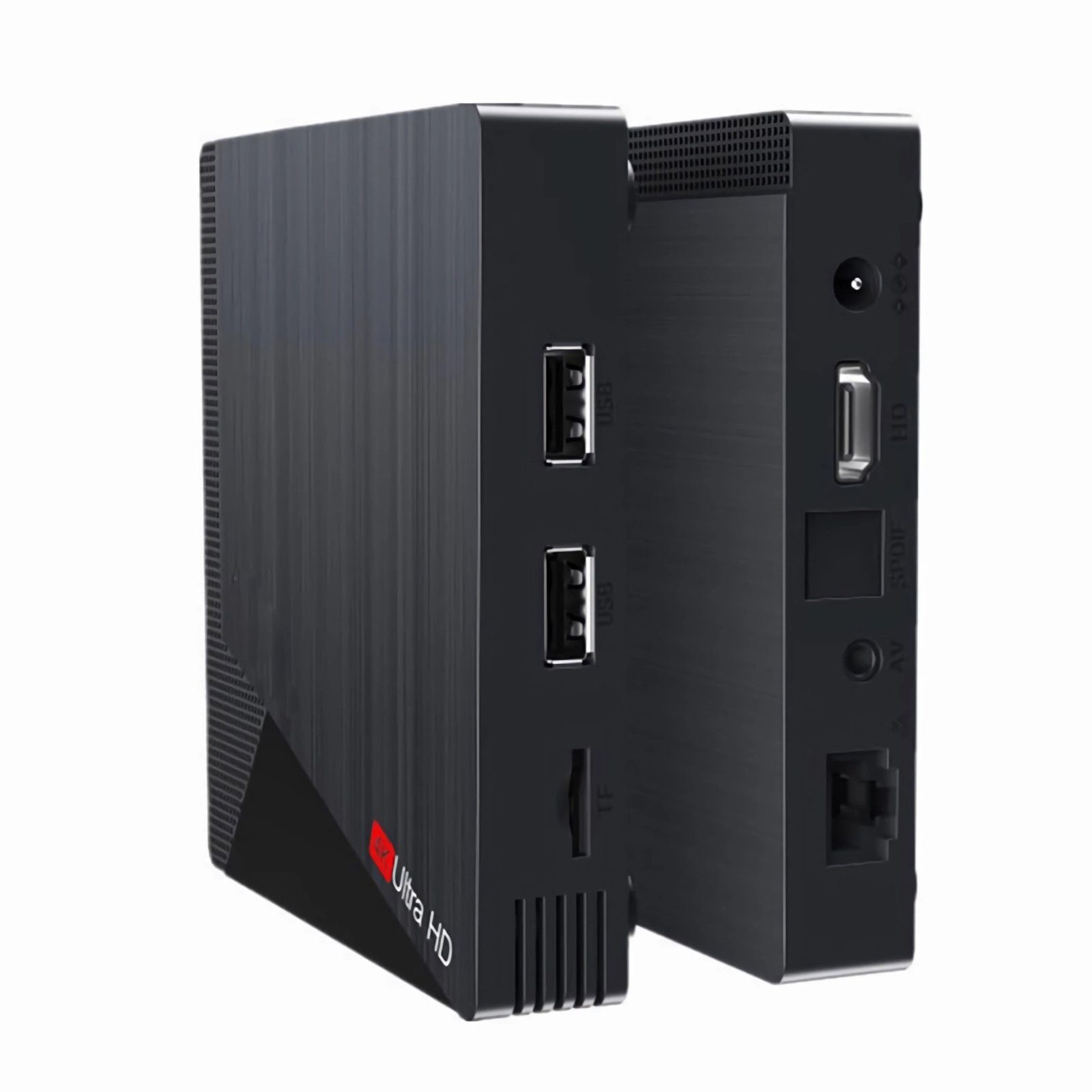 Bolwins P80C Smart TV Box 2,4G & 5,8G WiFi Ethernet LAN 6K H.265 Video Audio Audio- & Video-Adapter HDMI zu USB Typ A HDMI LAN (RJ45) Micro-SD, 0 cm, 6K Ultra HD Wiedergabe 8GB RAM / 128GB ROM