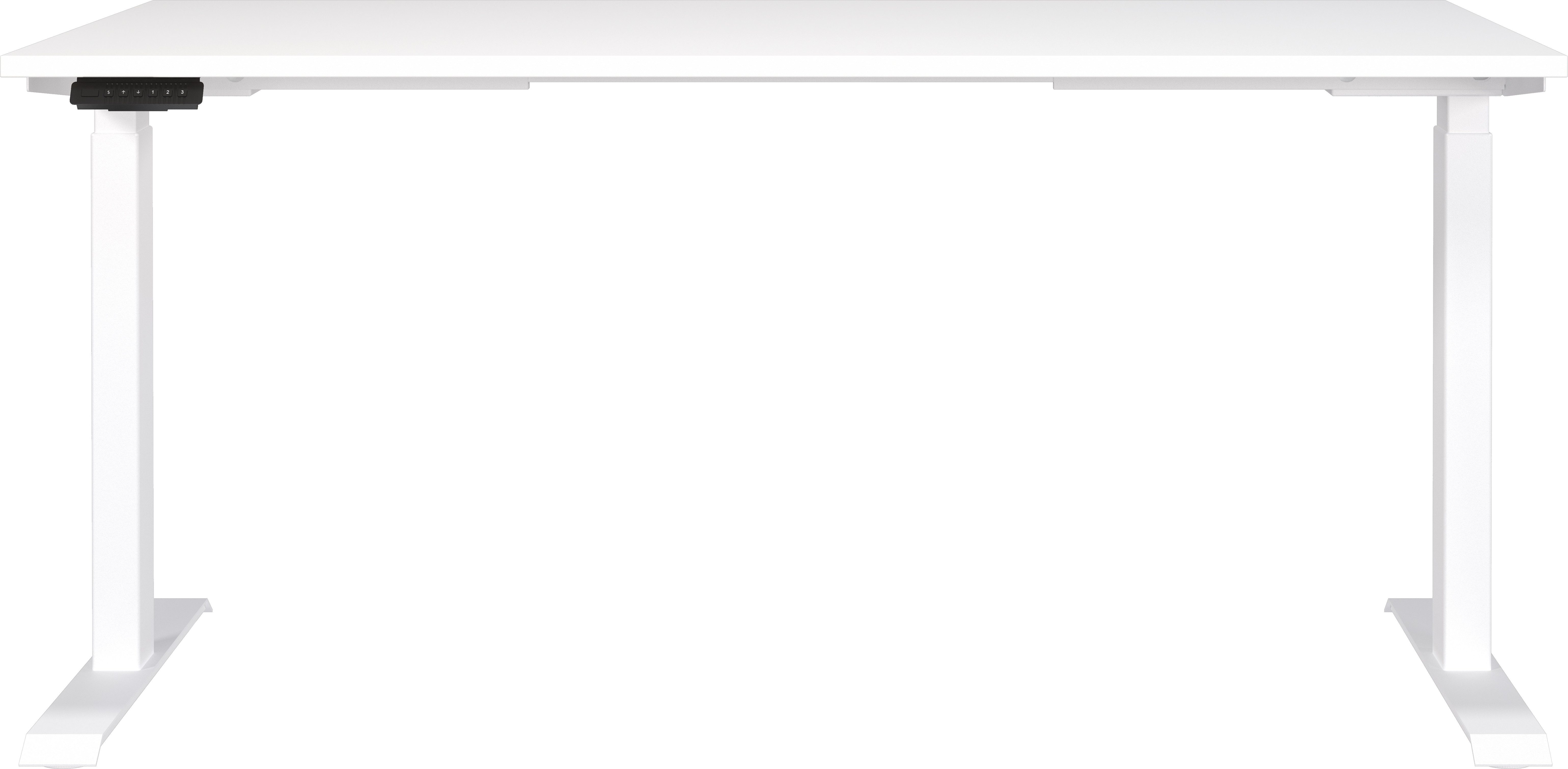 GERMANIA Schreibtisch Mailand, elektrisch höhenverstellbar, in Breitenvaria günstig online kaufen