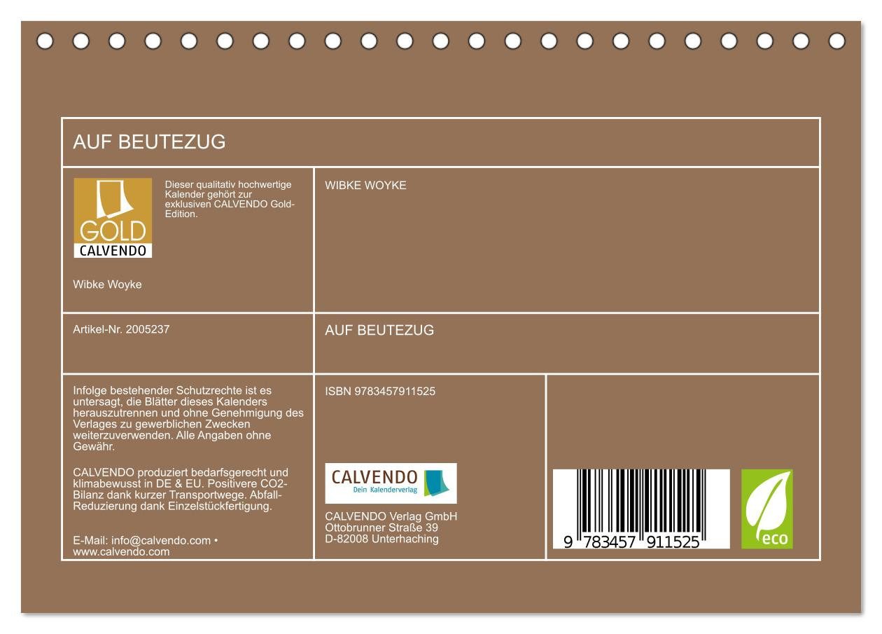 Thumbnail - CALVENDO Wandkalender AUF BEUTEZUG (Tischkalender 2026 DIN A5 quer), CALVENDO Monatskalender