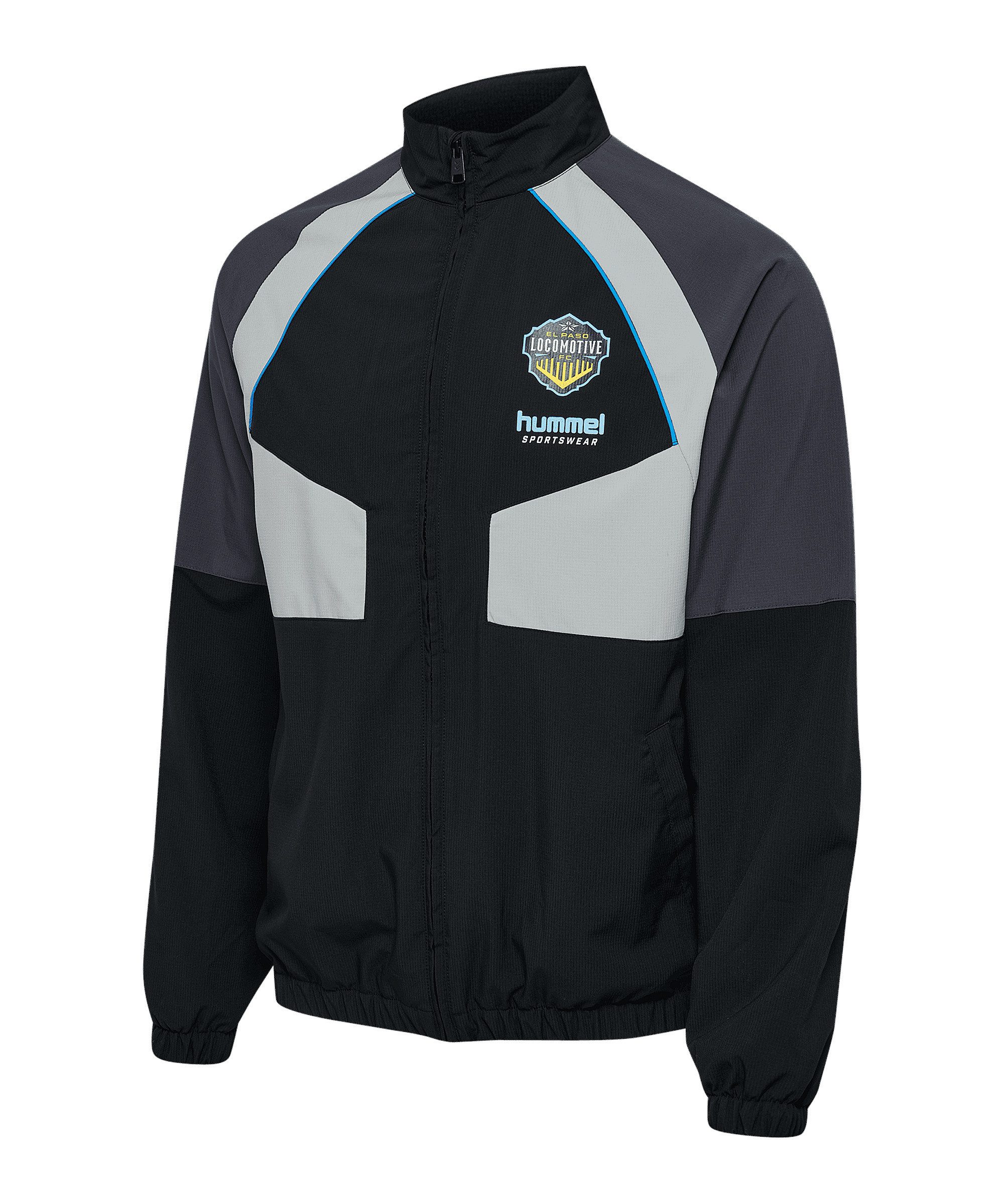 hummel Sweatjacke Hummel Loose Track Sw El Paso Jacke Freizeitjacken Polyester