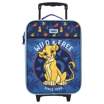 Disney Trolley Disney König der Löwen Kinder 2tlg Set Kinderkoffer plus Reisekissen, 2 Rollen