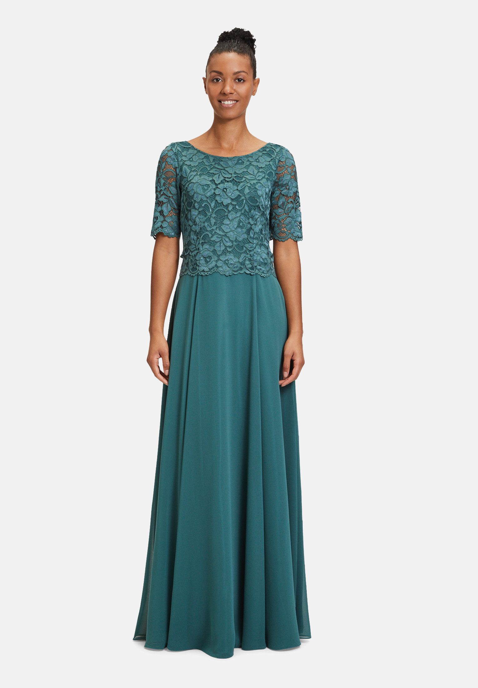 Vera Mont Abendkleid Damen mit Spitze Spitze