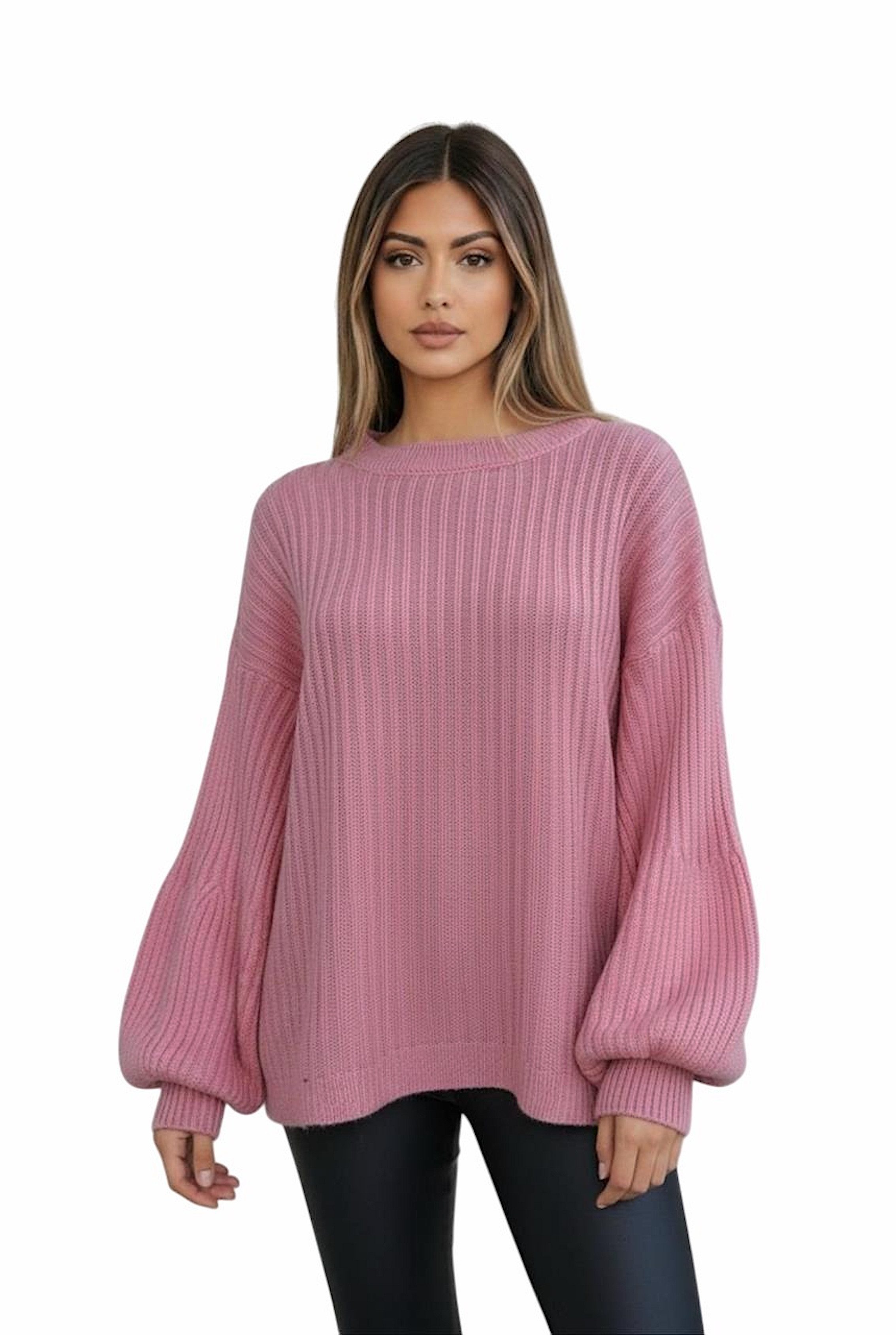 Worldclassca Longpullover WORLDCLASSCA Damen Oversize Strickpulllover Lang günstig online kaufen