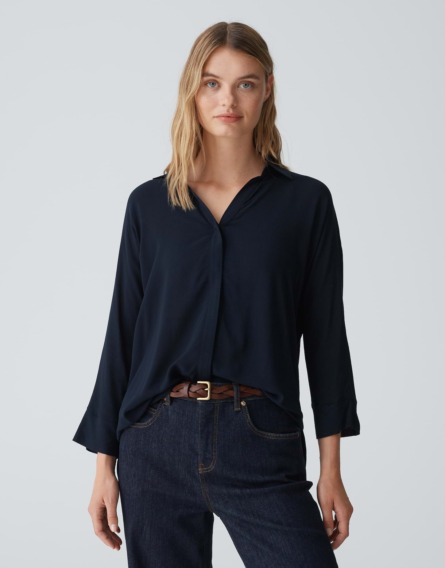 OPUS Shirtbluse Shirtbluse FLAVENA Regular aus günstig online kaufen