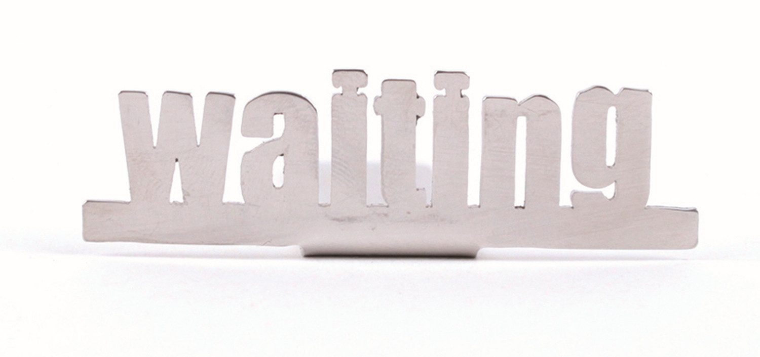 El Puente Lesezeichen Lesezeichen "Waiting!", Handmade, Fair Trade