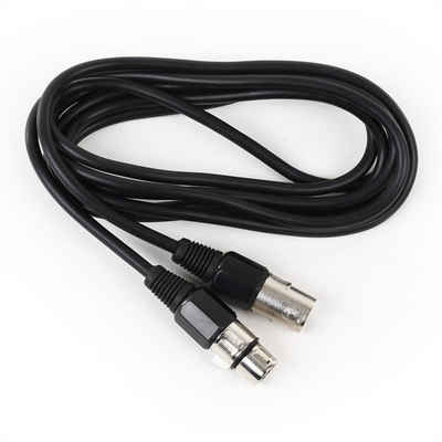 FrontStage CJ-M Audio-Kabel, XLR-Kabel 3m männlich zu weiblich, XLR-Kabel 3m männlich zu weiblich (3 cm)