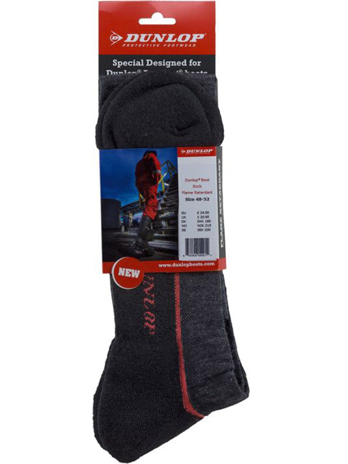 Dunlop_Workwear Arbeitssocken Z950005 Dunlop Boot Sock Flame