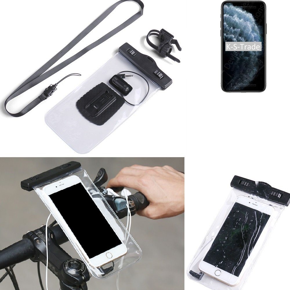 K-S-Trade Smartphone-Halterung, (Fahrrad Halterung kompatibel mit Apple iPhone  11 Pro Max Handy Halter Lenkstange Fahrradhalter Fahrradhalterung  regensicher wasserdicht Anschluss für Kopfhörer Schutz-Hülle) online kaufen  | OTTO
