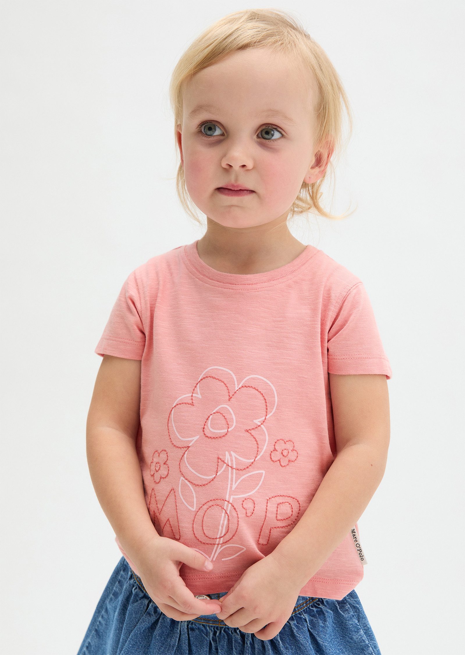 Marc O'Polo Junior T-Shirt modischer Print, normale Passform