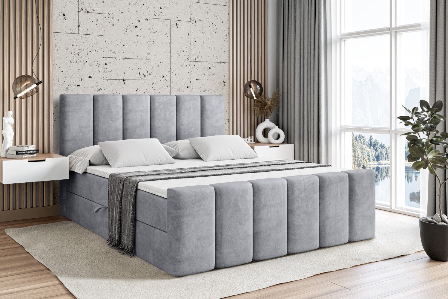 ALTDECOR Boxbett BOXI1-Z (Multipocket-Matratze H4, H3 günstig online kaufen