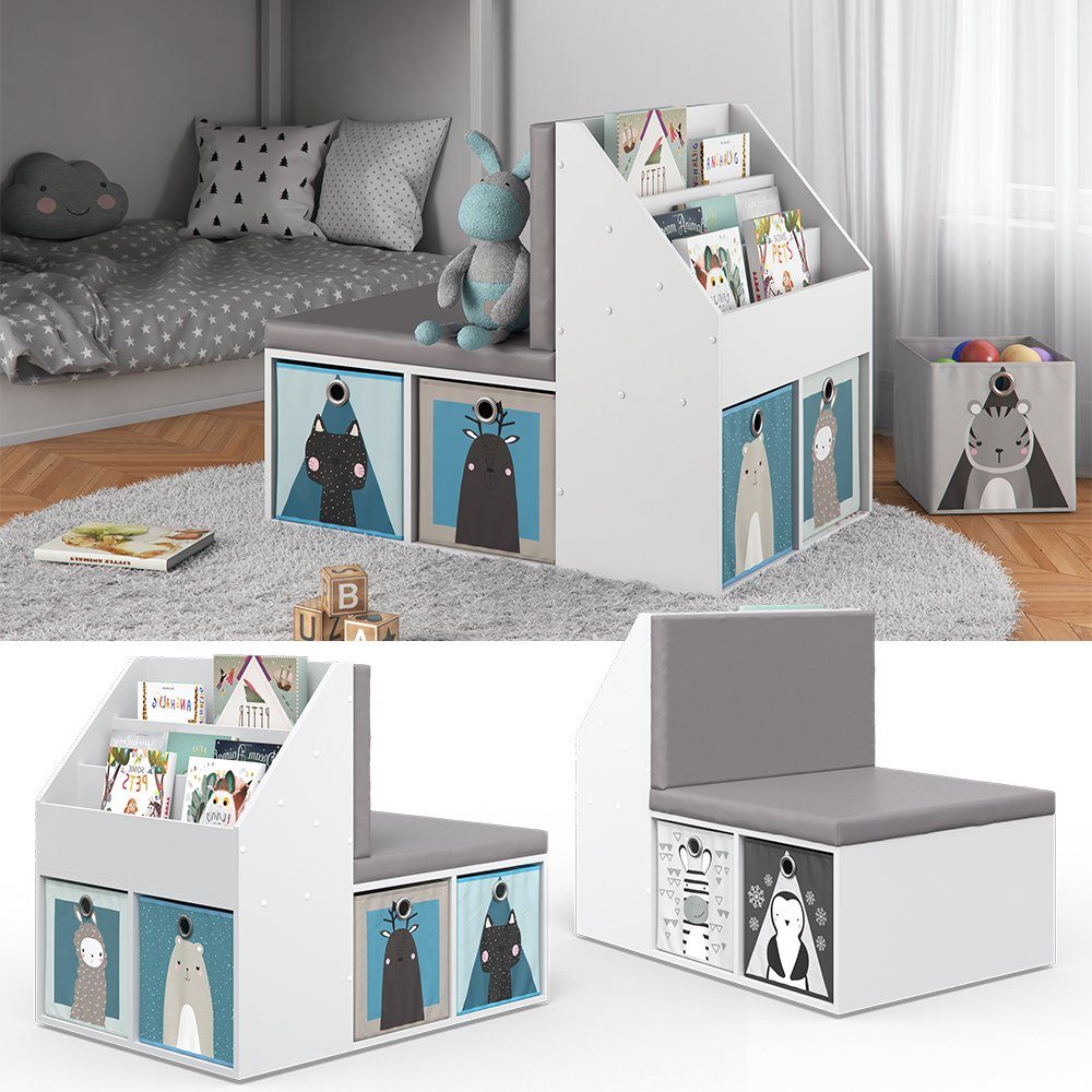 Vicco Bücherregal Onix, Weiß, 97.1 x günstig online kaufen