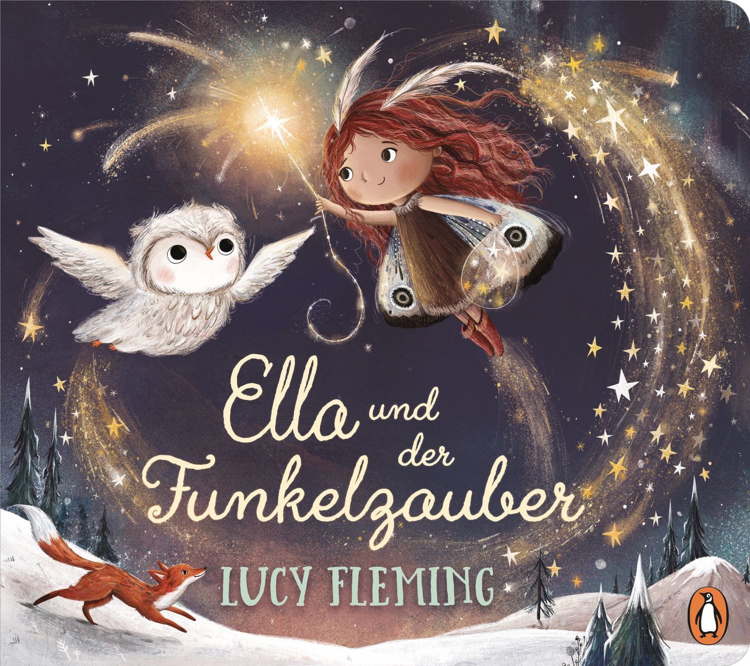 Kinderbuch Ella und der Funkelzauber Pappbilderbuch ab 2 Jahren zum Thema Mut und Lucy Fleming