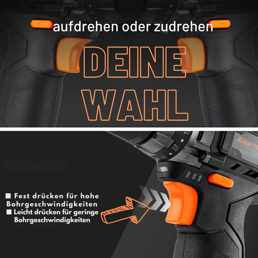 Diyarts Akku-Schrauber, 1350,00 U/min, 30,00 Nm, günstig online kaufen