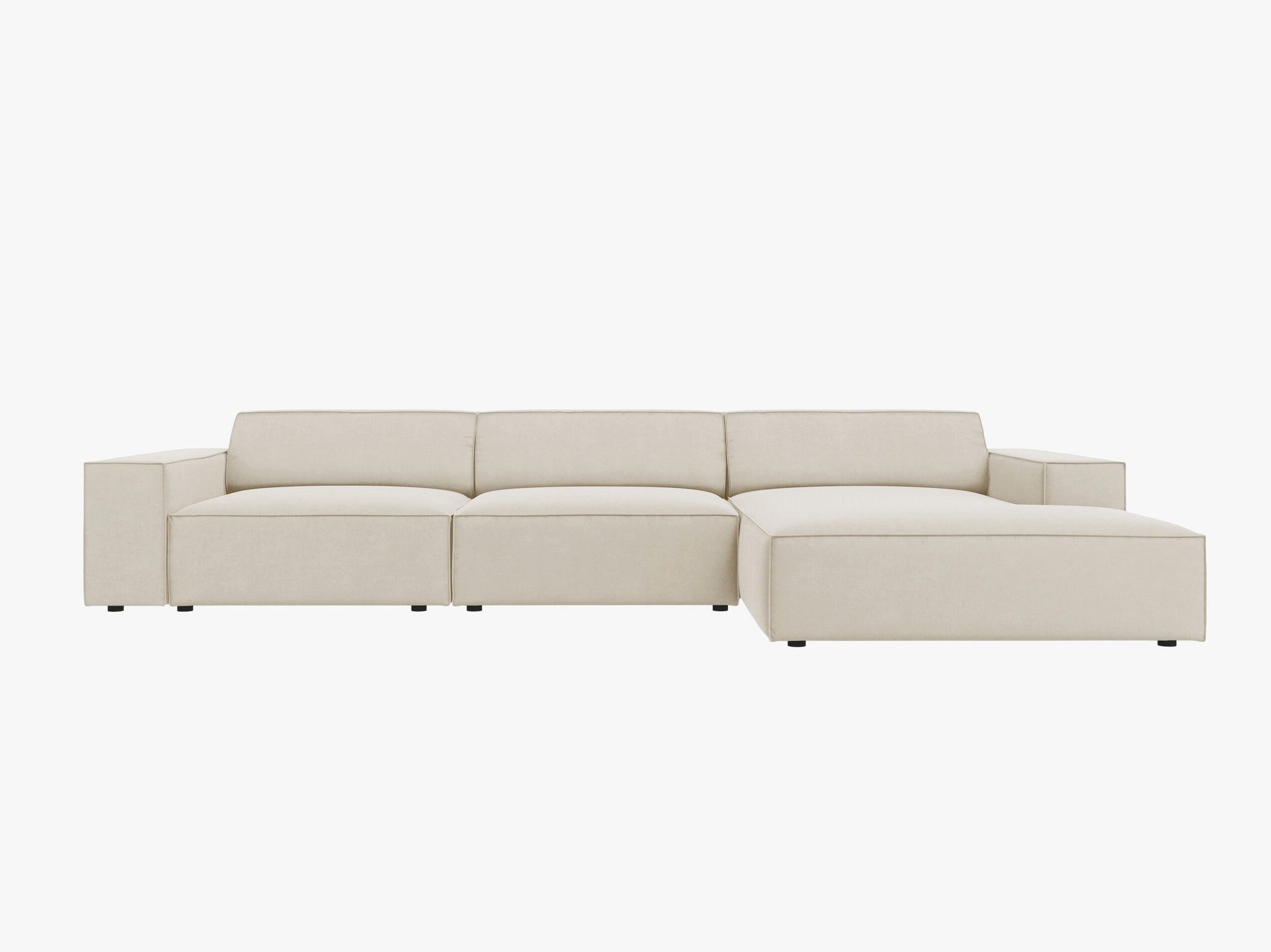 Micadoni Ecksofa Jodie, 4-Sitzer