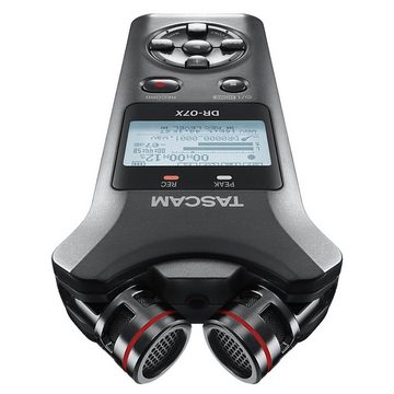 Tascam Tascam DR-07X Audio-Recorder mit Fell-Windschutz Digitales Aufnahmegerät