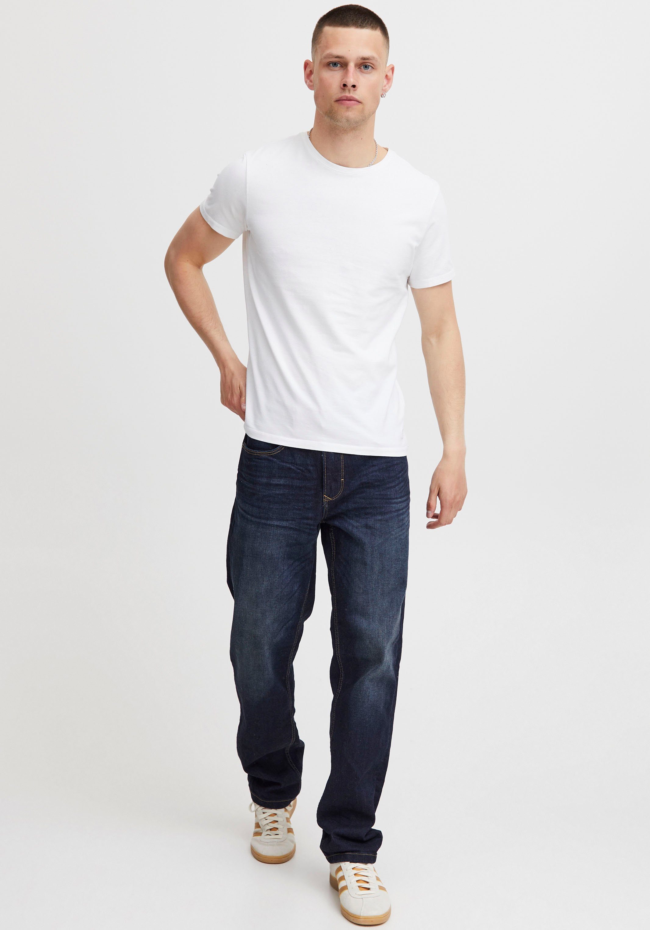 Blend Regular-fit-Jeans BL-Rock fit Baumwollmischung mit Elasthan, Regular Fit, elastisches Denim