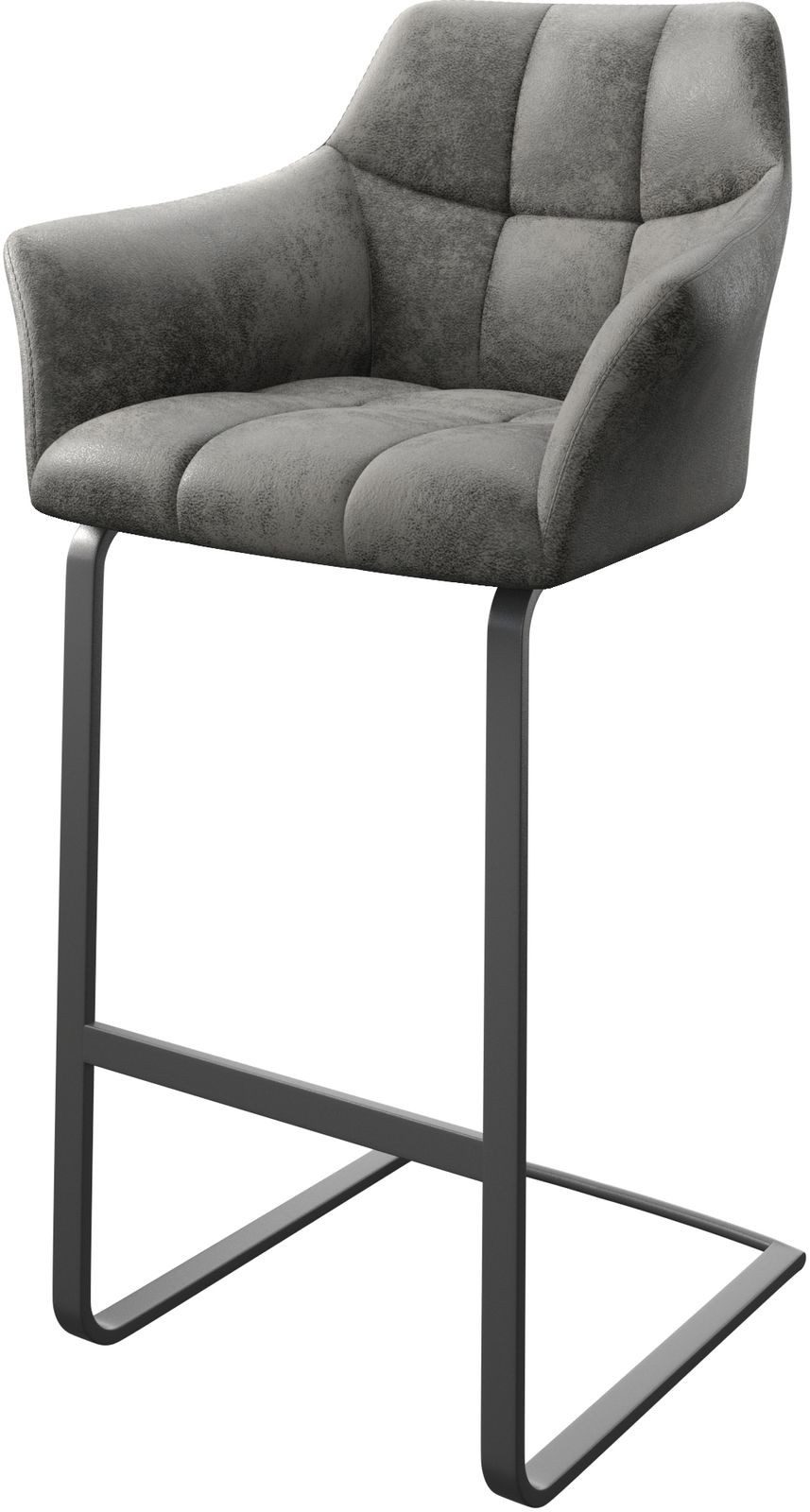 DELIFE Barhocker Yulo-Flex, Freischwinger flach Metall günstig online kaufen