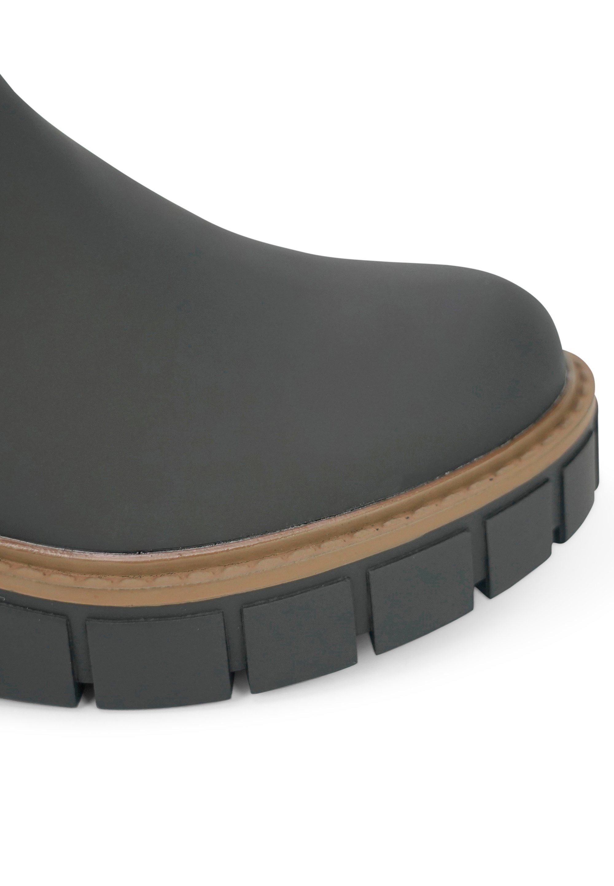 ZION schwarz mit Findlay Stiefel Schaft elastischem