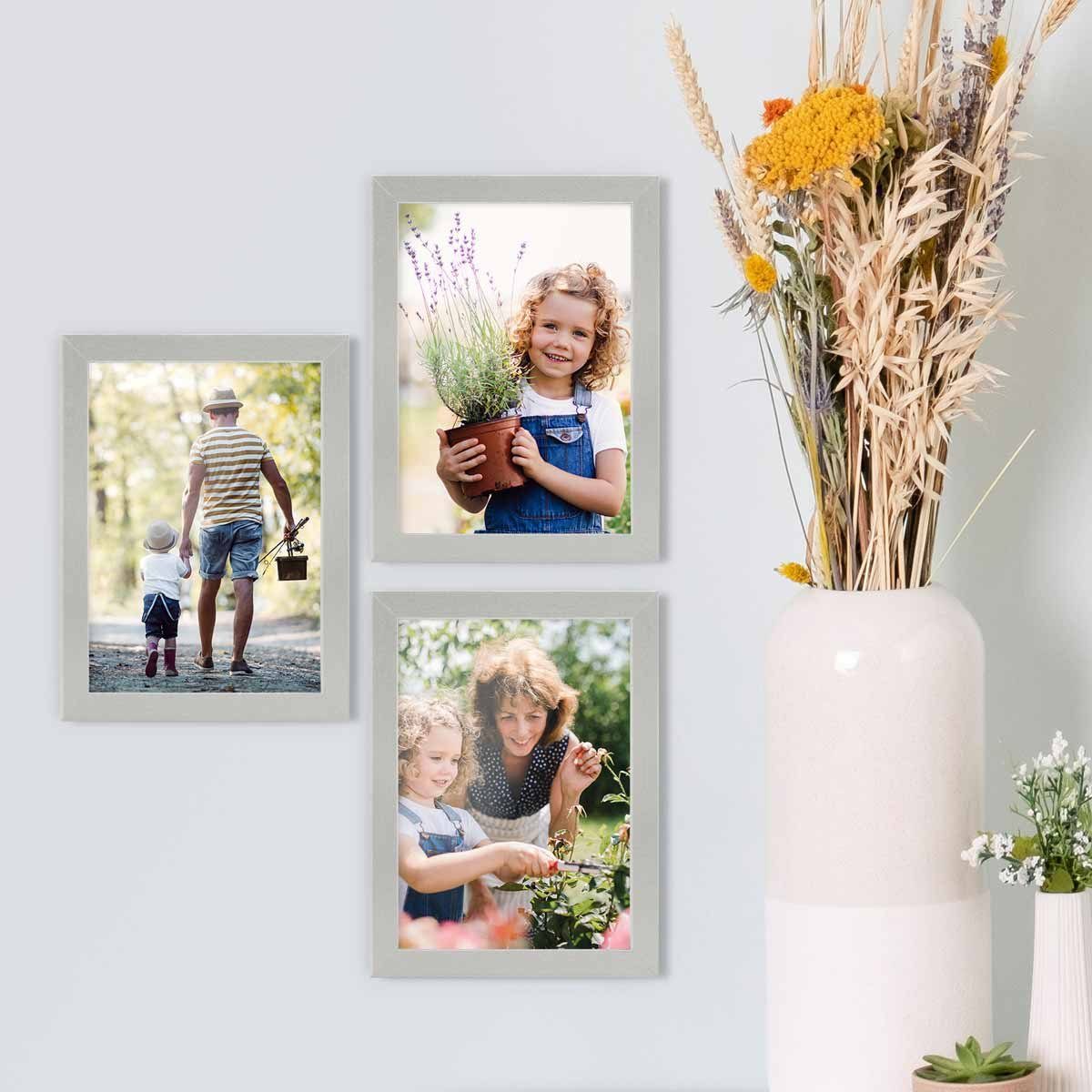 PHOTOLINI Bilderrahmen 3er Set, stabiles MDF-Holz, günstig online kaufen