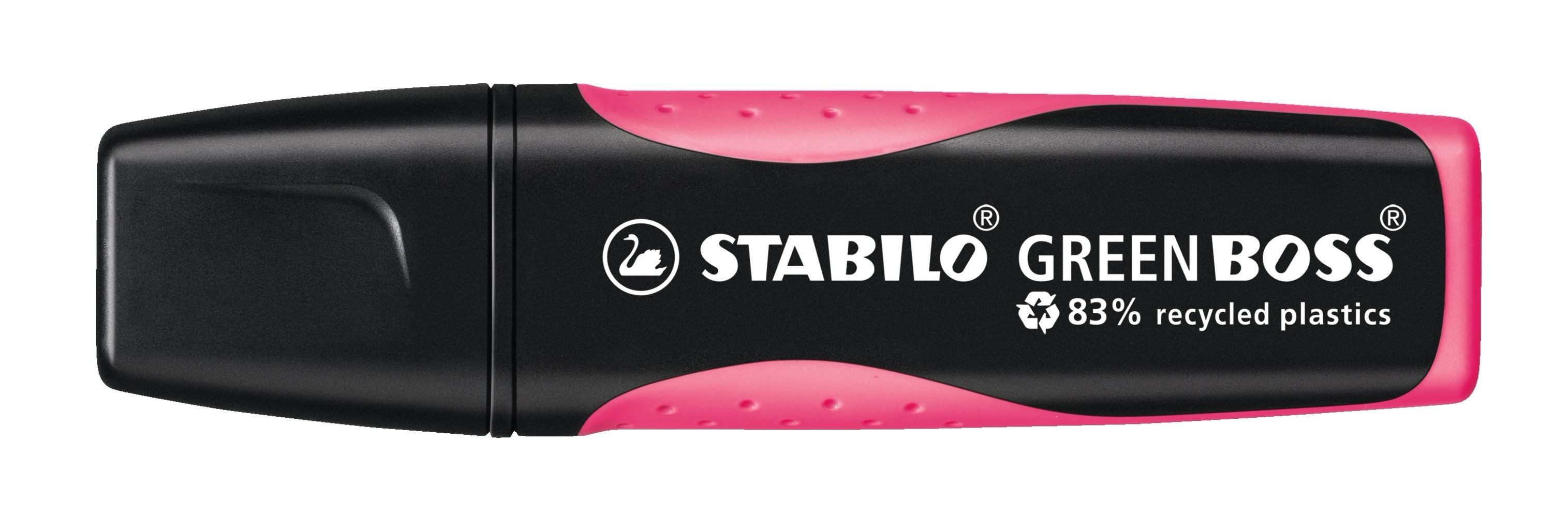 Marker Umweltfreundlicher Textmarker - GREEN BOSS - Einzelstift - pink