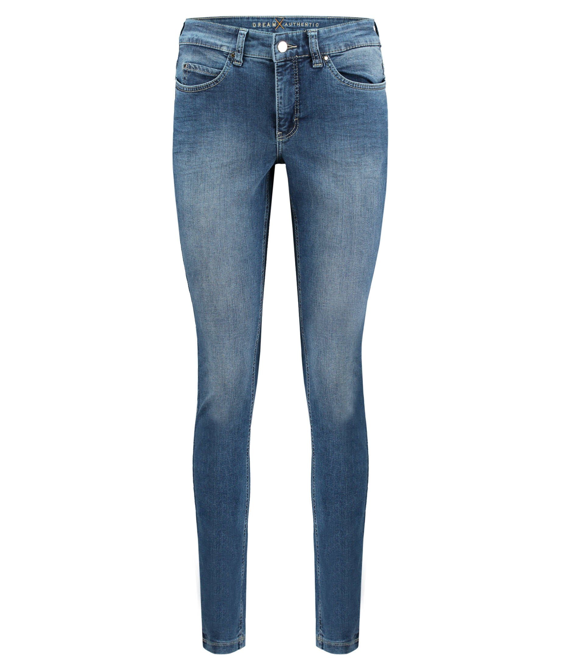 Jeans 5-Pocket-Jeans Damen (83) "Dream darkblue (1-tlg) MAC Skinny"