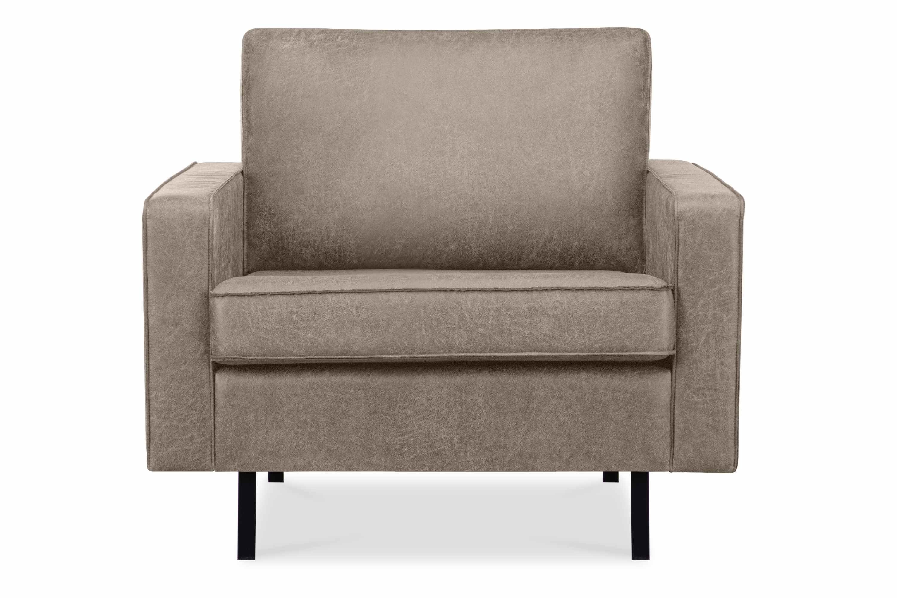 KONSIMO® Sessel INVIA Sessel, Grundschicht: Echtleder,Hergestellt in EU,Vintage,Loft-Stil