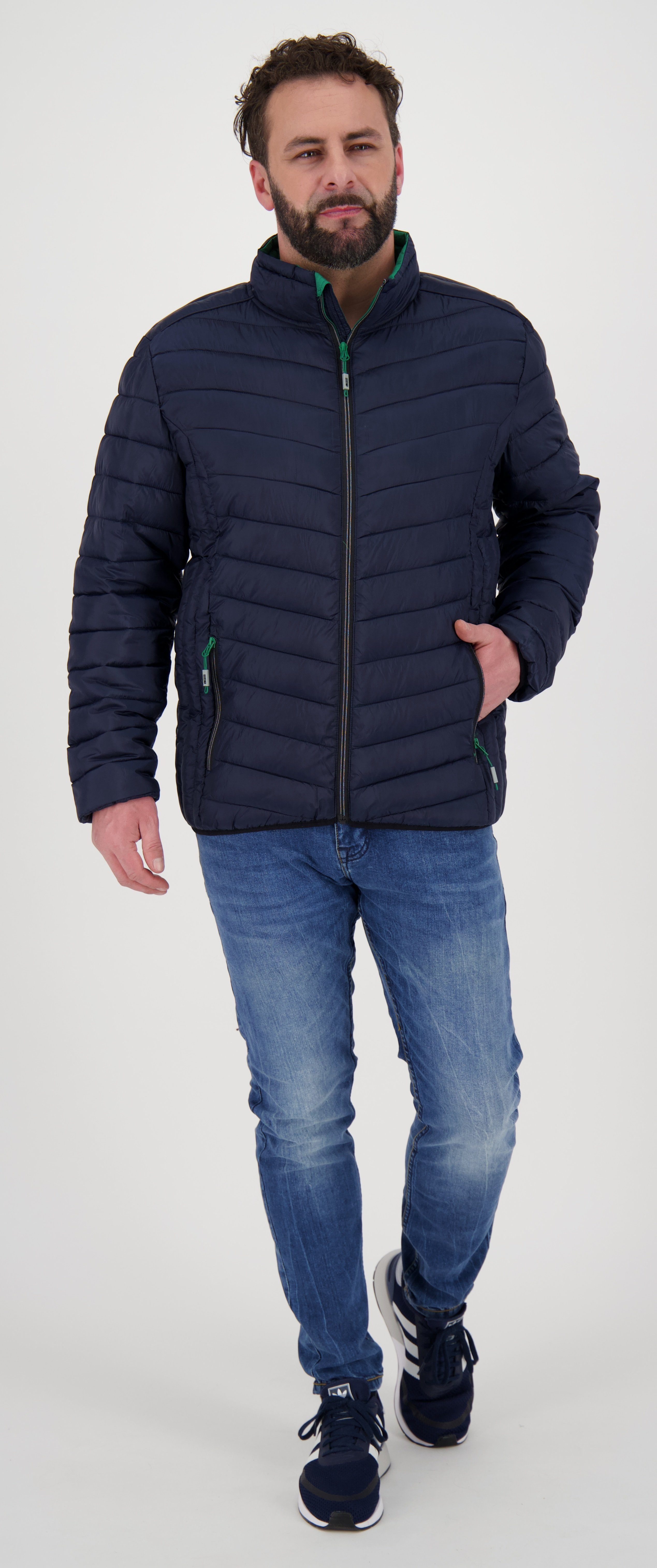 DEPROC NEW mit CS Men Stehkragen Active navy Steppjacke V GILMOUR CLASSICS