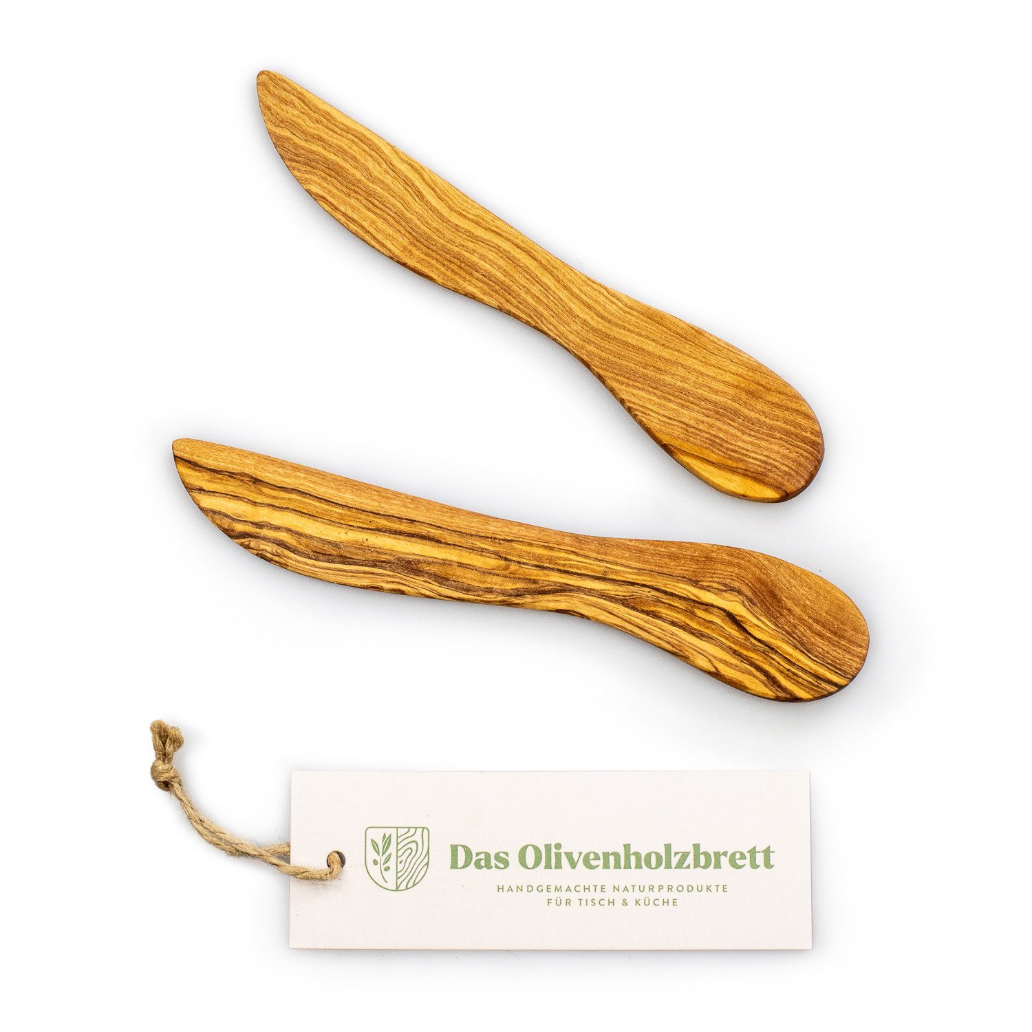 dasOlivenholzbrett Buttermesser Buttermesser aus Olivenholz – Bild 5 von 5