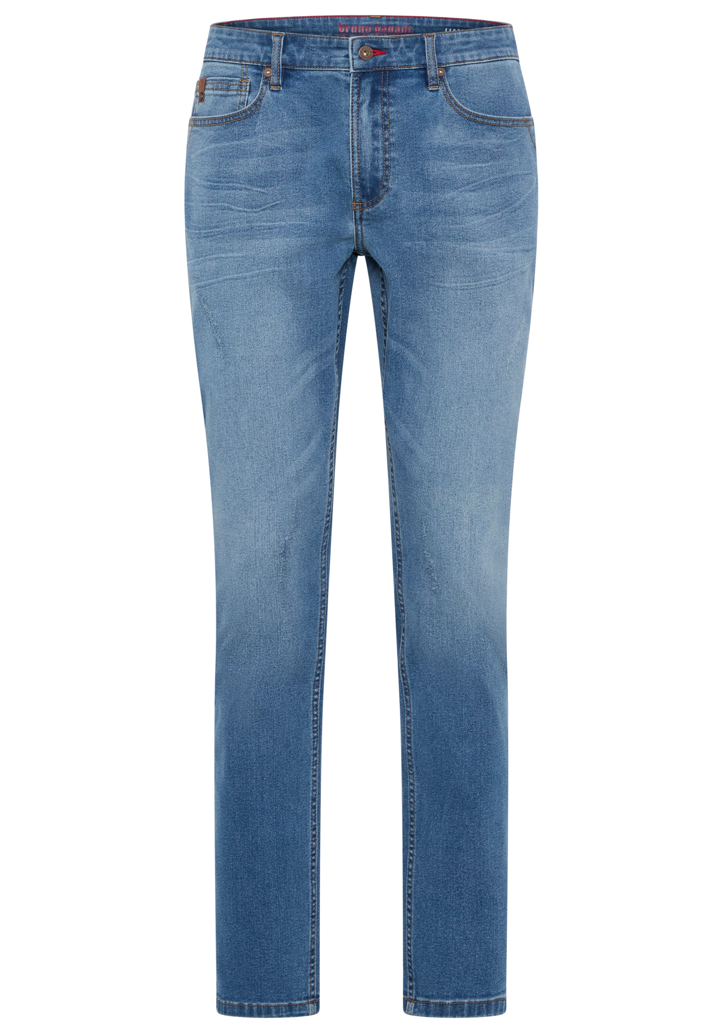 Bruno Banani Slim-fit-Jeans Liam mit schmaler Beinform, niedrige Leibhöhe, in 32 und 34 Inch. Reduzierter Preis € 37,50. Unverbindliche Preisempfehlung € 49,99, (€ 37,50 pro 1 Stk)