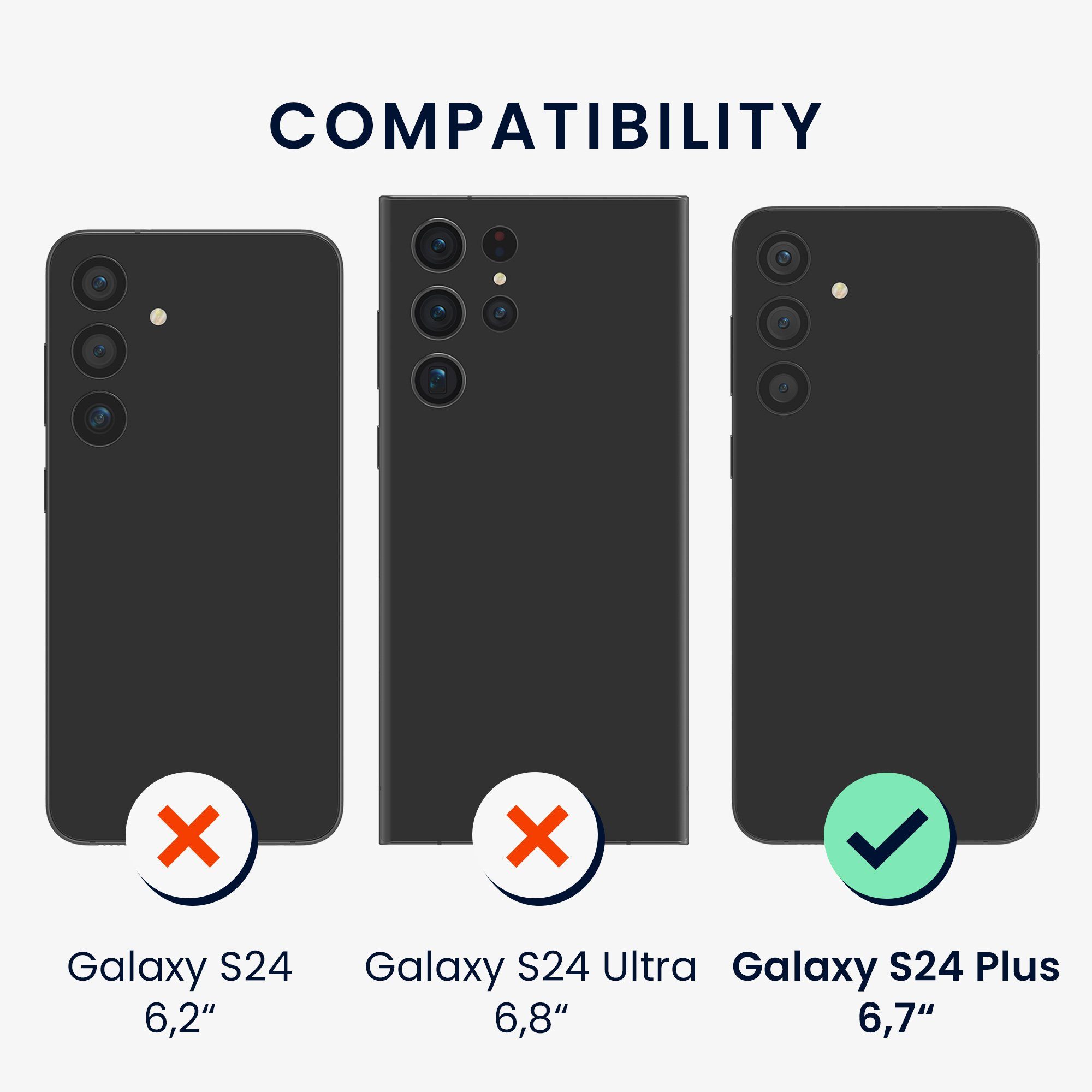 kwmobile Handyhülle Case für Samsung Galaxy S24, Hülle Silikon metallisch  schimmernd - Handyhülle Cover