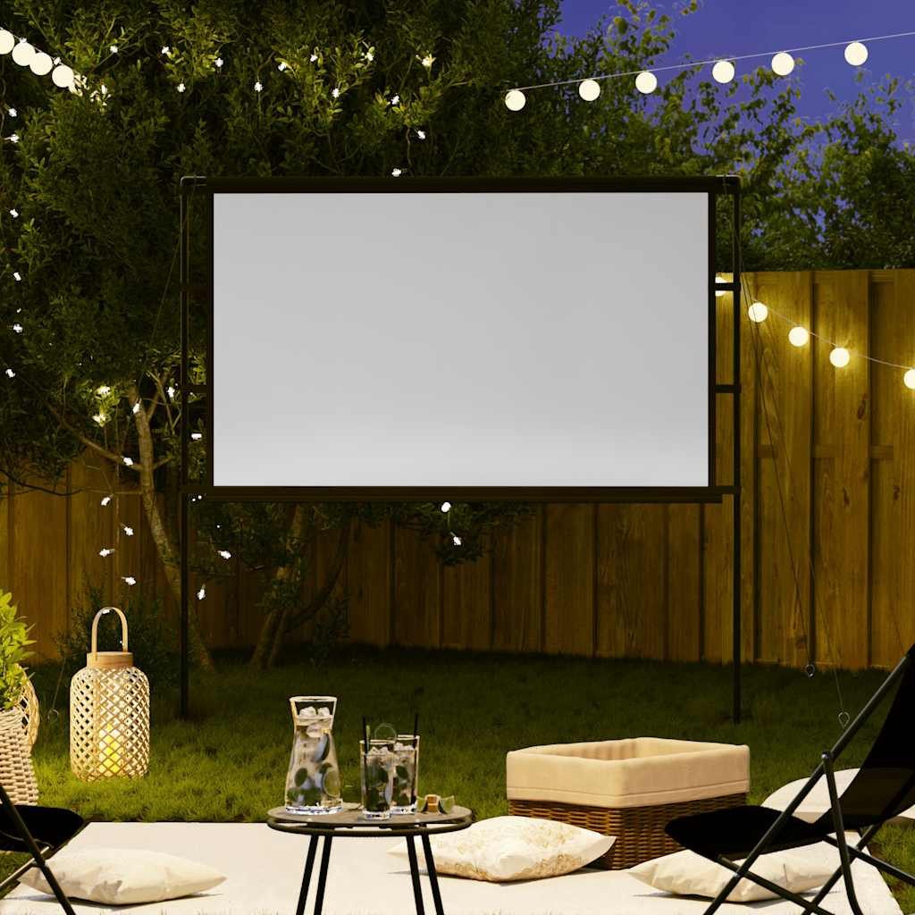 vidaXL Leinwand Projektionsleinwand mit Ständern 84 Zoll 16:9