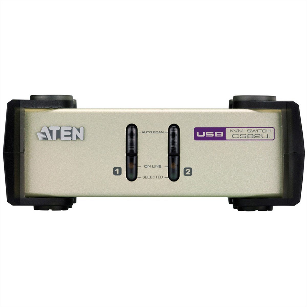 CS82U VGA, PS/2+USB, Aten Switch KVM Ports Computer-Adapter 2