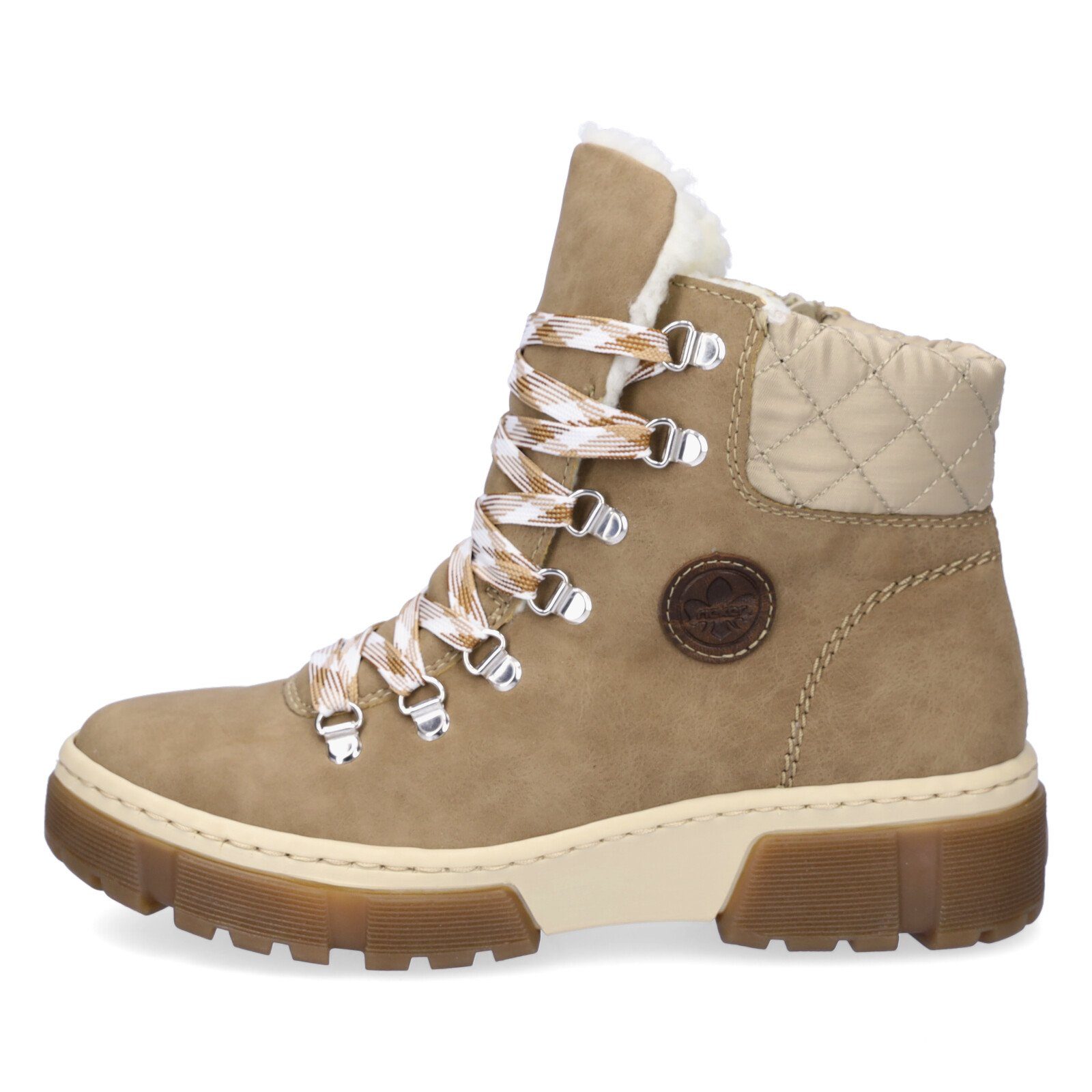 Rieker Rieker Damen Schnürboot beige Schnürboots günstig online kaufen