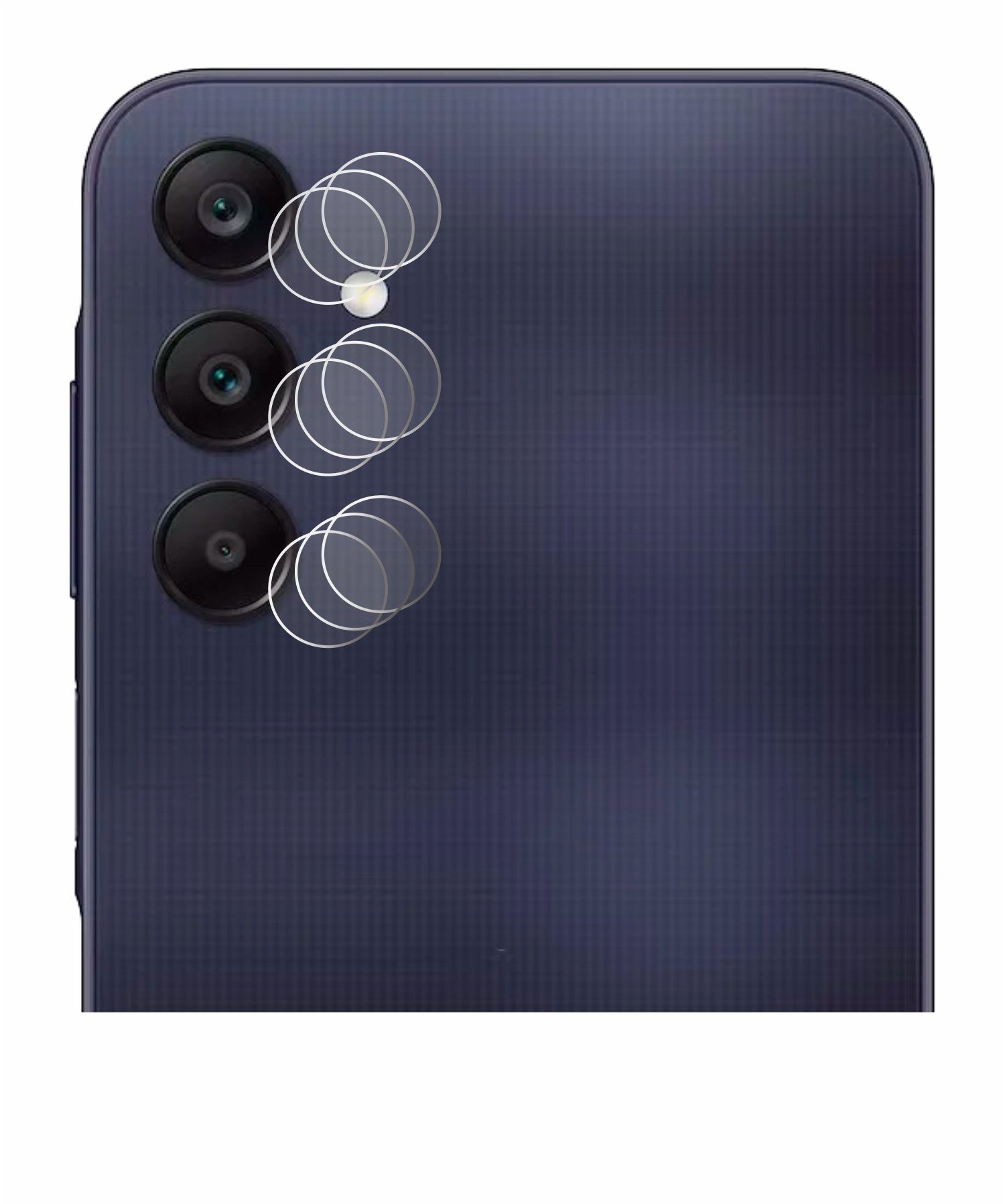 Savvies Schutzfolie für Samsung Galaxy A25 5G (NUR Kamera