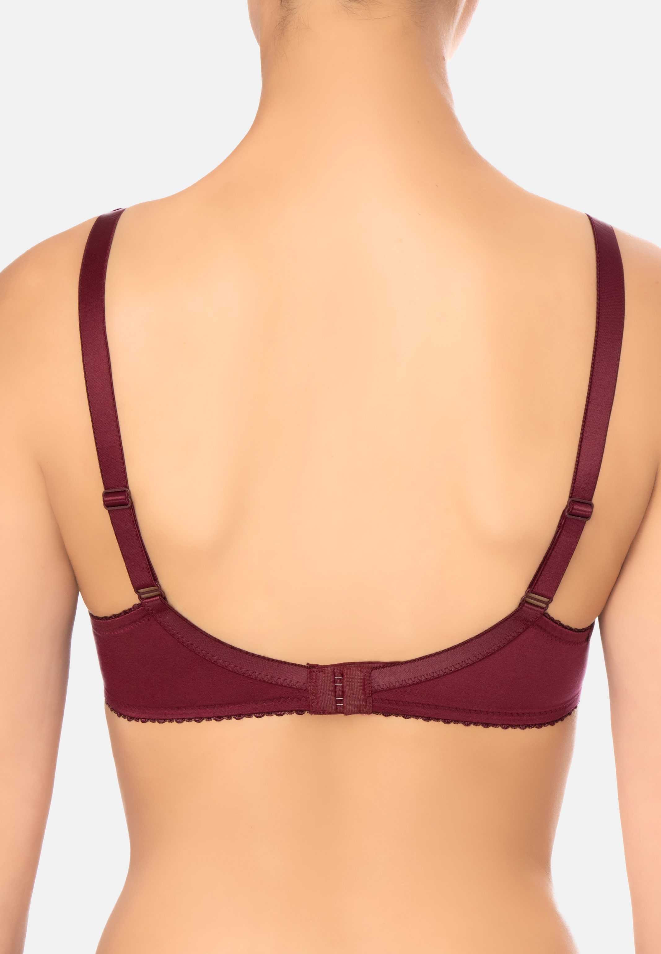 Conturelle Bügel-BH Provence (1-tlg) Bügel-BH - Transparente Obercups, Wunderschöne Stickerei